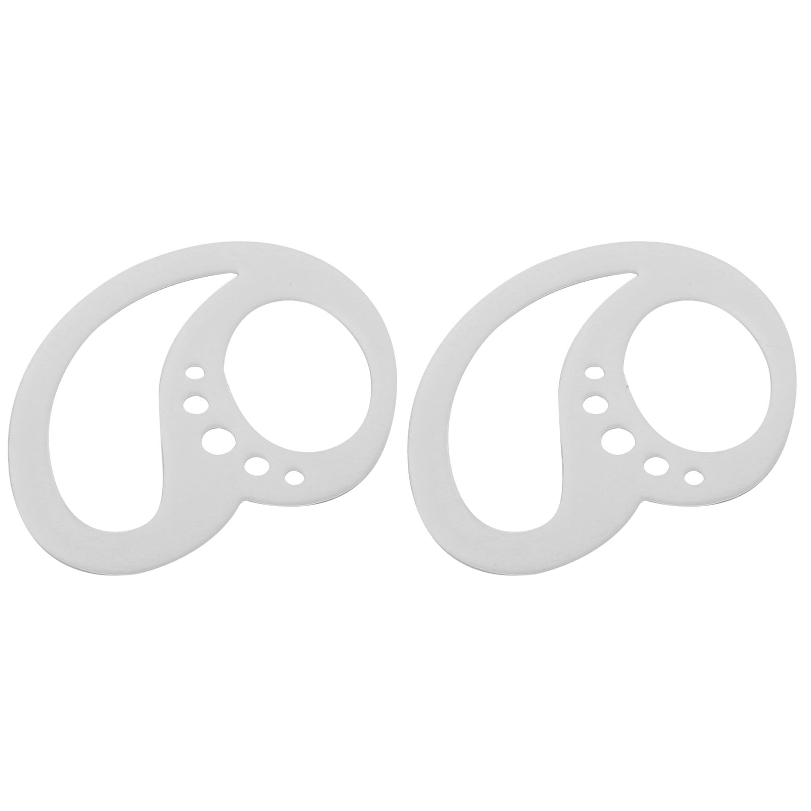 1 Paar Rutschfeste Ohrhaken Mit Befestigungsband Für Bluetooth-kopfhörer, Grau