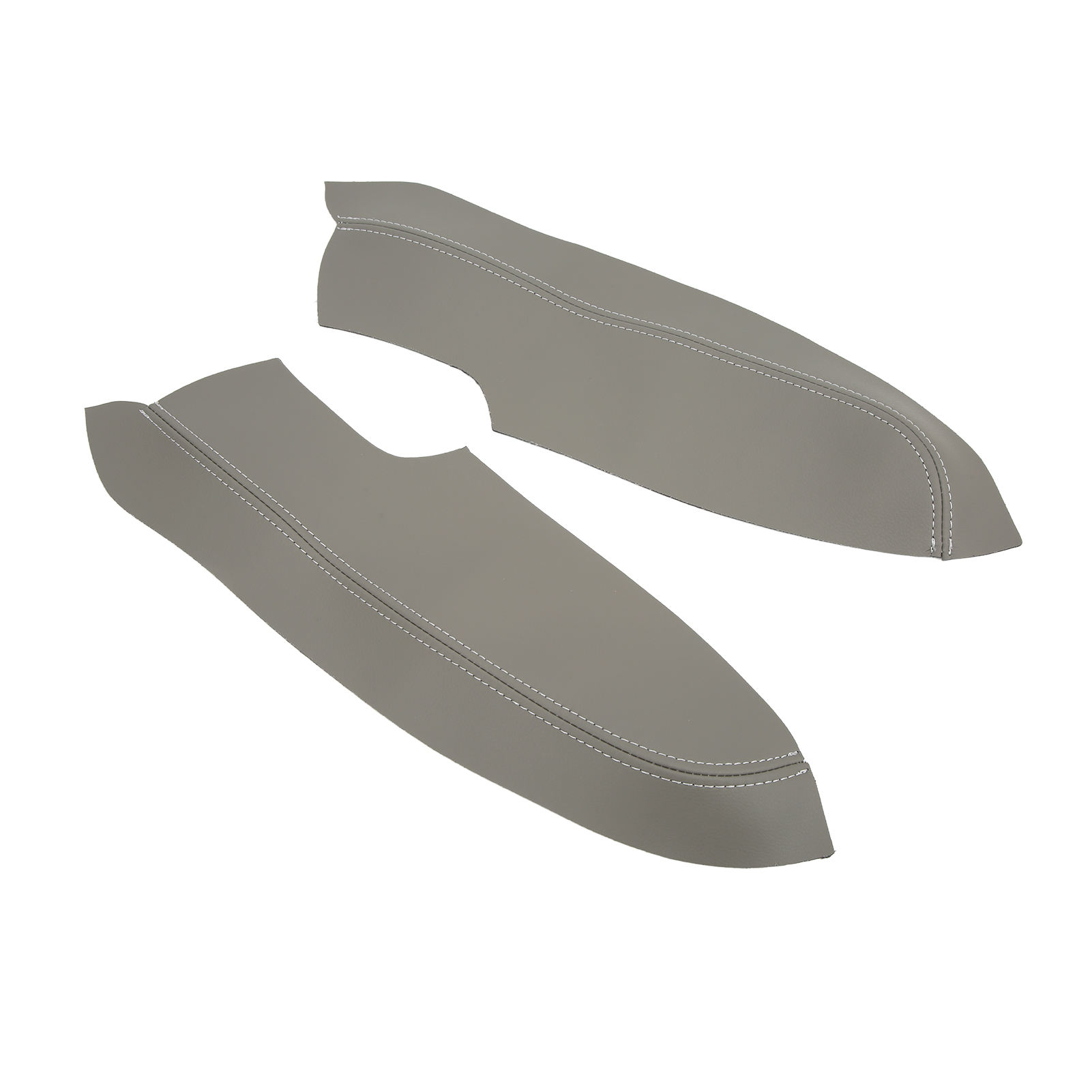 Paar Mikrofaser-armlehnenschoner Für Die Vorderen Türverkleidungen, Kratzfest, Ersatzteil Für Honda Civic (2005–2011), Grau, 2er-set
