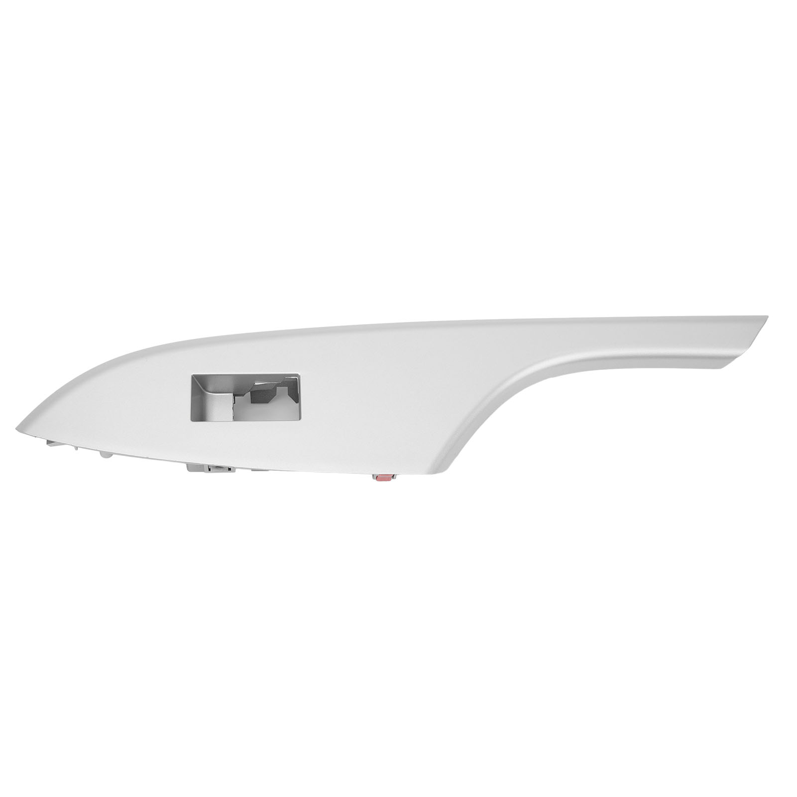 Fensterheber-zierblende Für Toyota Corolla (2007–2013), Linke Hintere Verkleidung, Silberfarbener Aluminiumrahmen, Armlehnenabdeckung, Zubehör Für Fensterheber