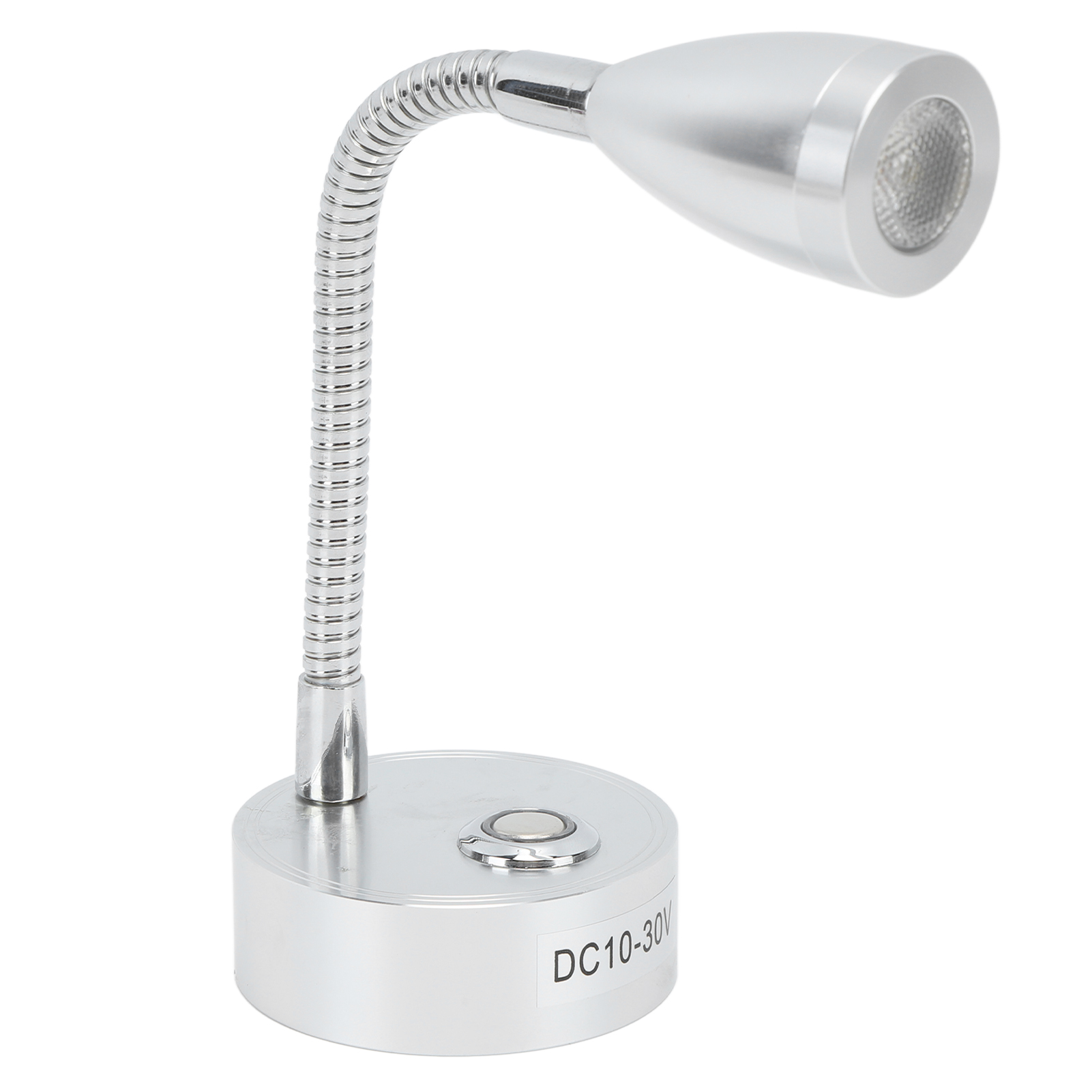 Led-leselampe Für Wohnmobile, 10-30 V, Einstellbare Helligkeit, Variable Farbtemperatur, Silber, Für Campervans, Lkws, Boote, Yachten, Nachttische.