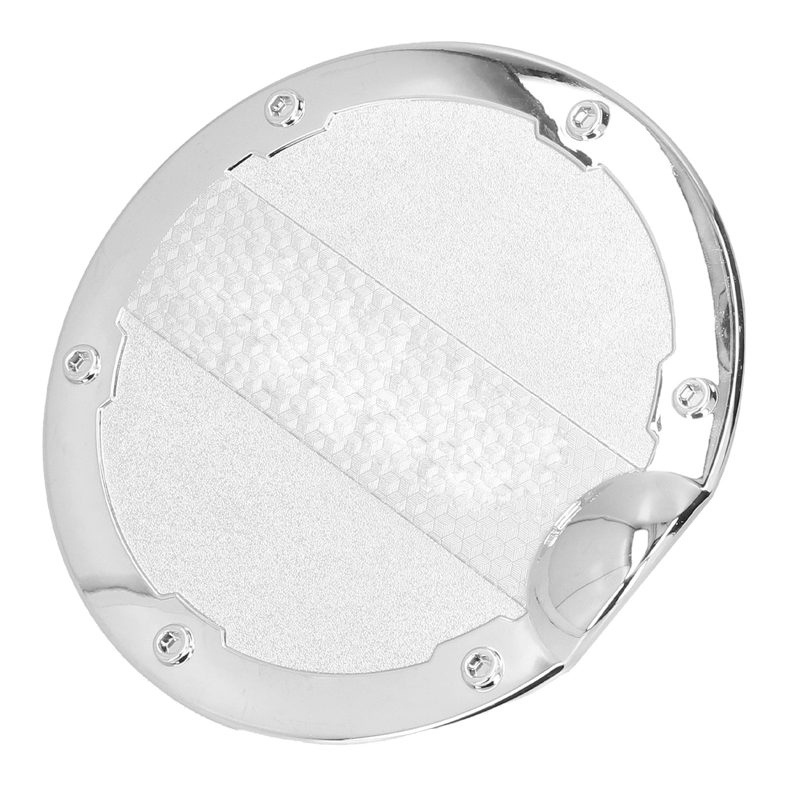 Elektrochemisch Abgeschiedener Tankdeckel, Verchromter Tankeinfülldeckel Für Ford F150 2016 2017, Silberne Ersatzzierleiste.