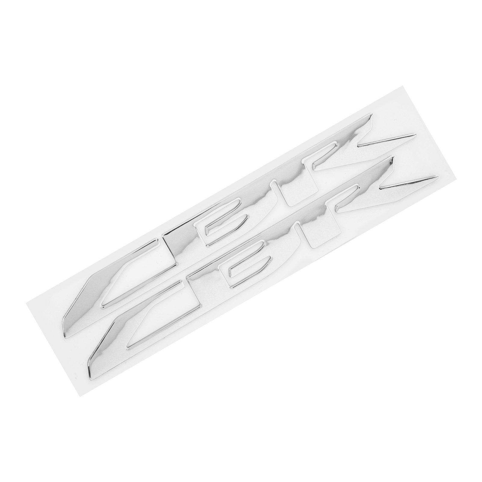 2 Flexible Kunststoff-motorradaufkleber Für Honda Cbr 250r 250rr 500r 650r 650f 954 Silber