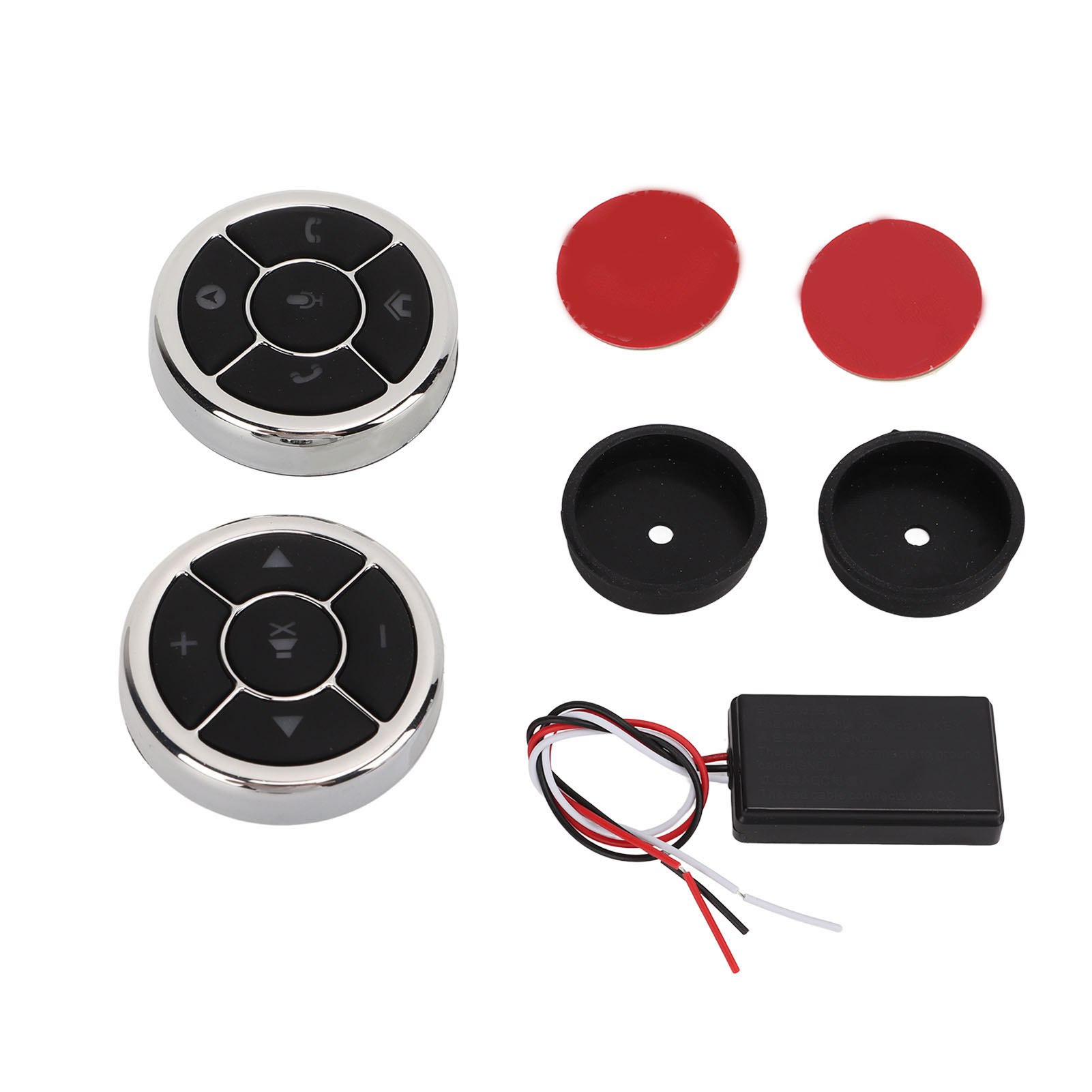 Set Mit 10 Lenkrad-bedientasten, Lautstärkeregelung, Freisprechfunktion, Universeller Drahtloser Multimedia-controller