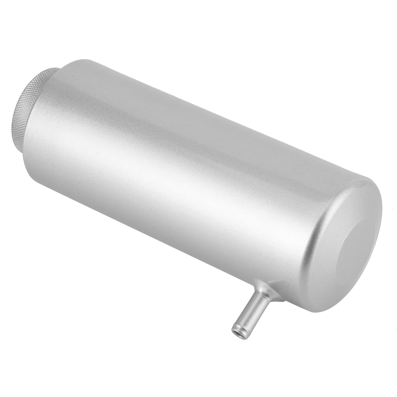 800 Ml/27 Oz Kühlmittel-ausgleichsbehälter Aus Aluminium, Universelles 3x7,5-zoll-gefäß, Silberfarben, Für Ölkühler
