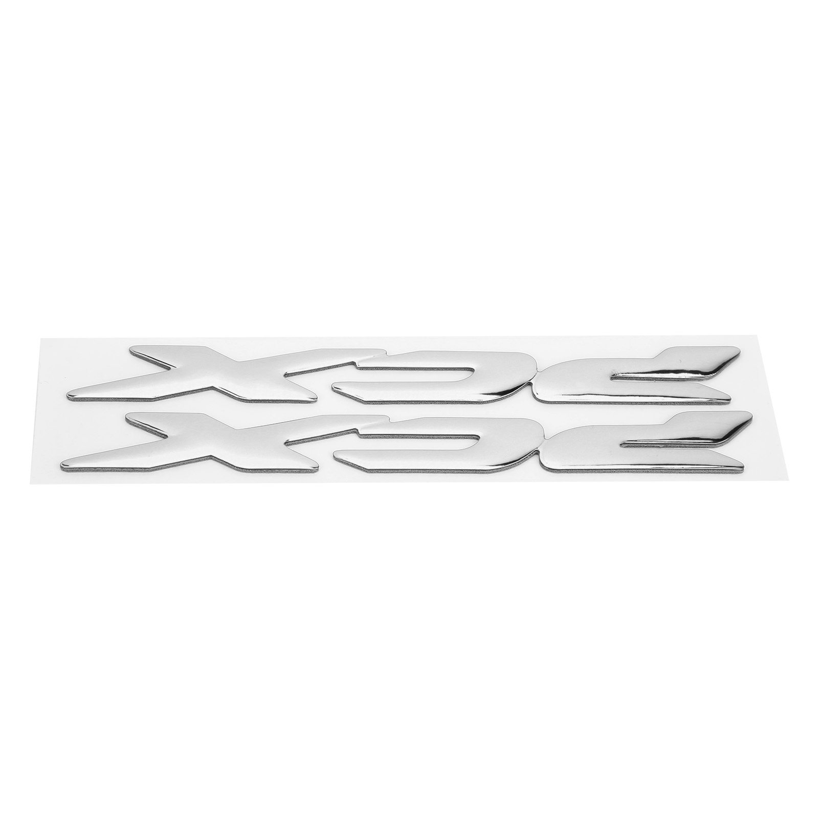 Zwei 3d-motorradaufkleber Aus Flexiblem Kunststoff, Seitenlogo-aufkleber Für Honda Pcx 150 125 (2017–2019), Silber, 2-teiliges Set