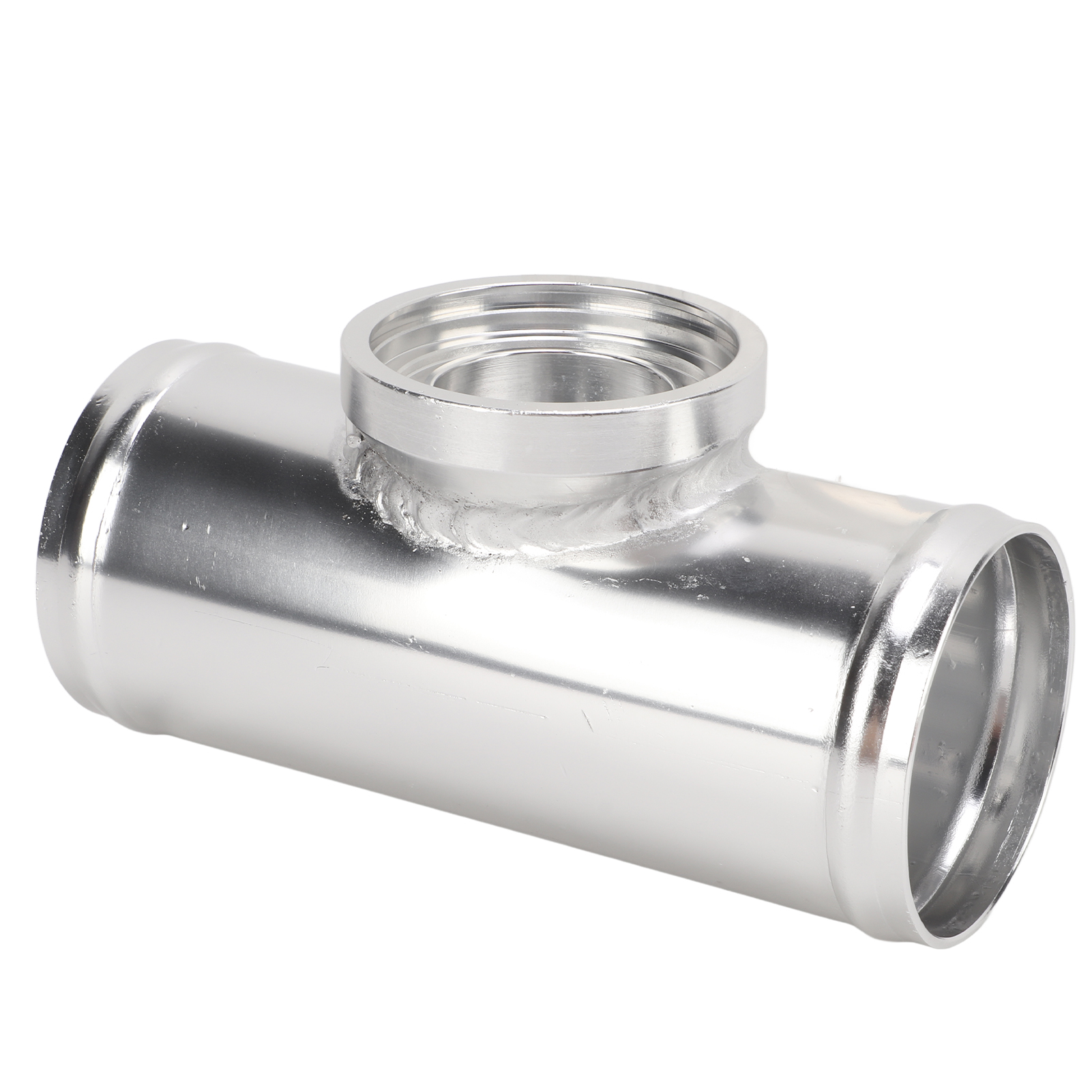 2,5-zoll-auslassflansch Aus Silberfarbener Aluminiumlegierung, Korrosionsbeständig, Universell, Kompatibel Mit Hks Ssqv Sqv, Ersatzteil