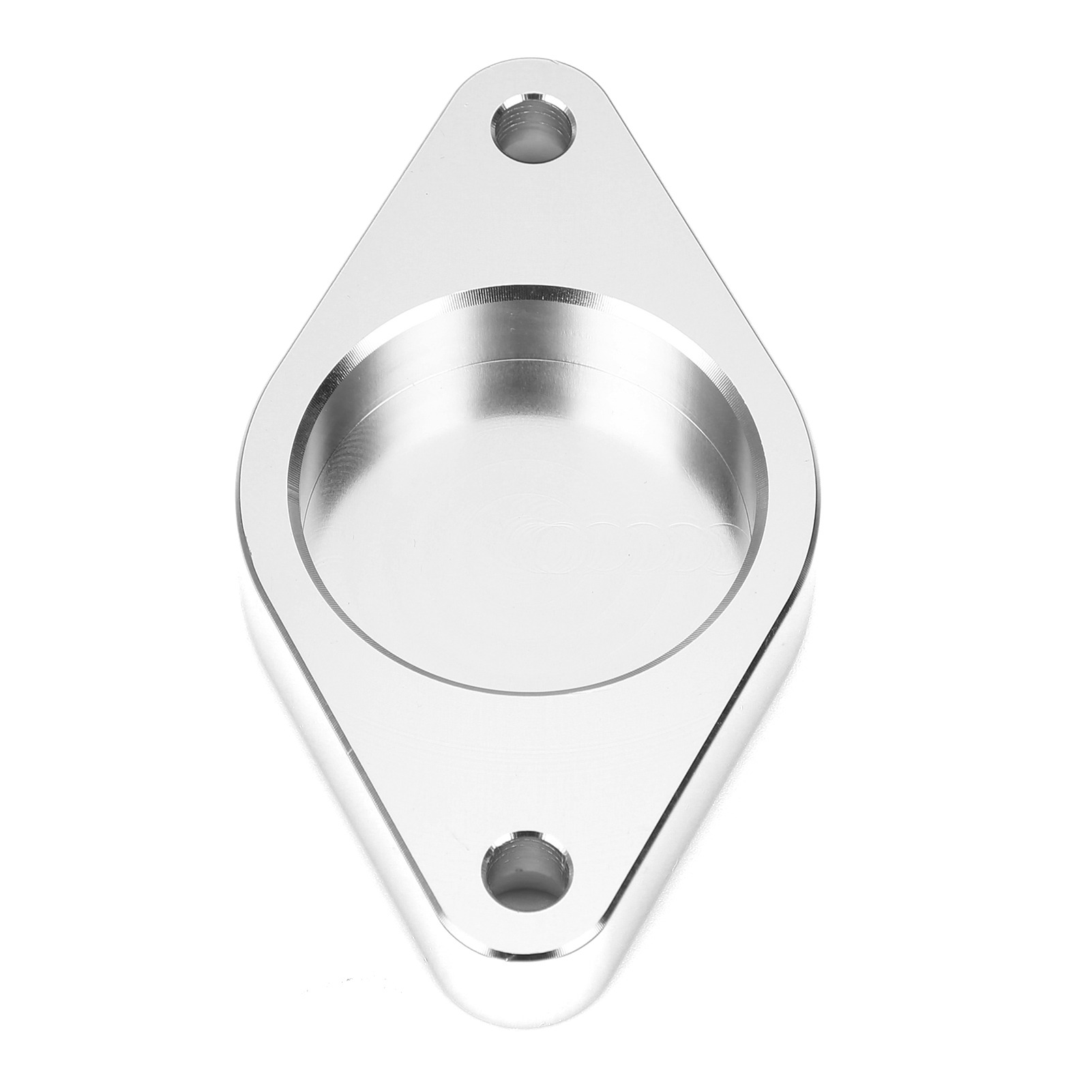 Cnc-gefräste Aluminium-turbo-resonator-abdeckplatte Für Dodge Duramax 11-16, Silberfarben, Ersatzteil