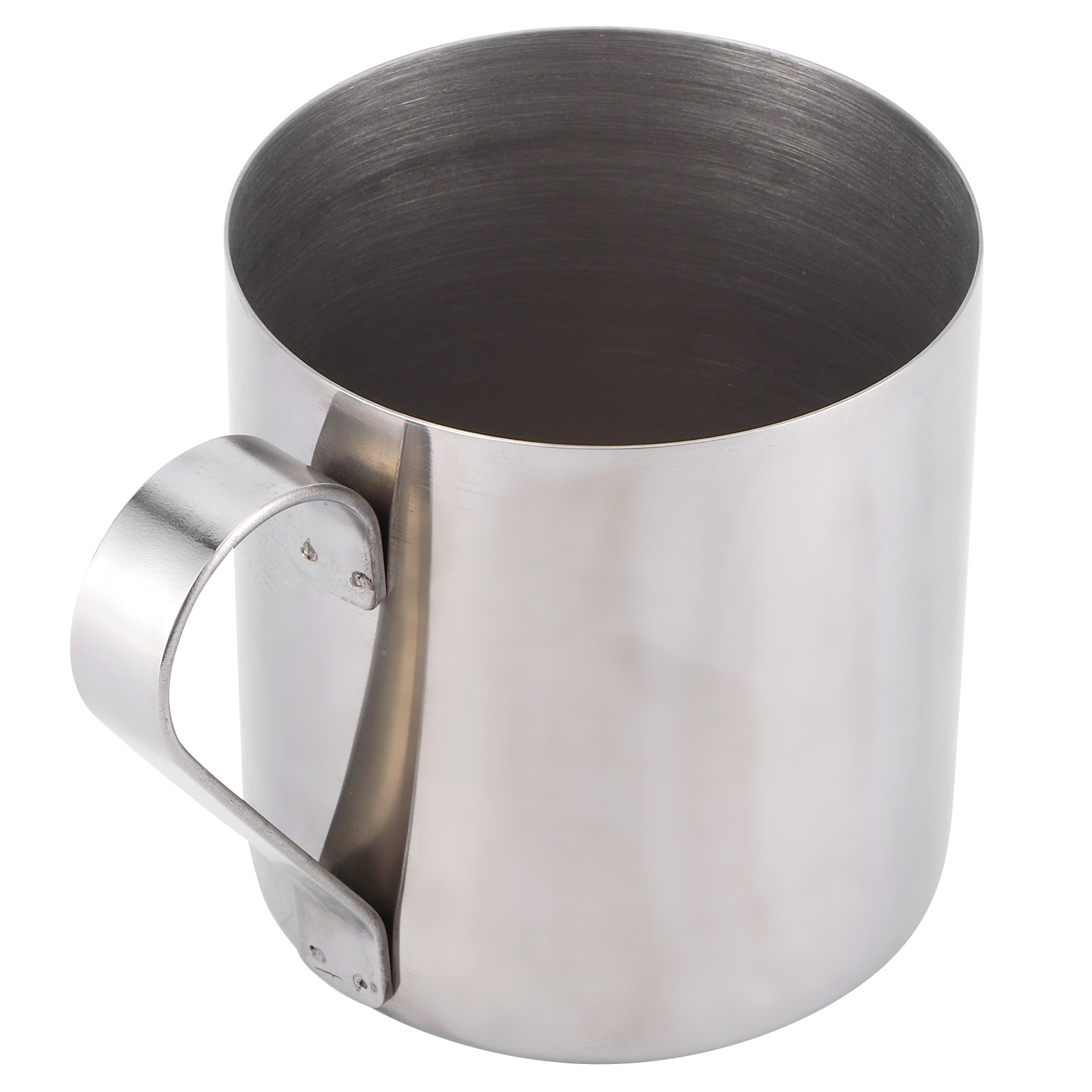 400-ml-cocktailglas, Edelstahlbecher 304 Für Bier, Kaffee, Wasser, Silberner Barbecher