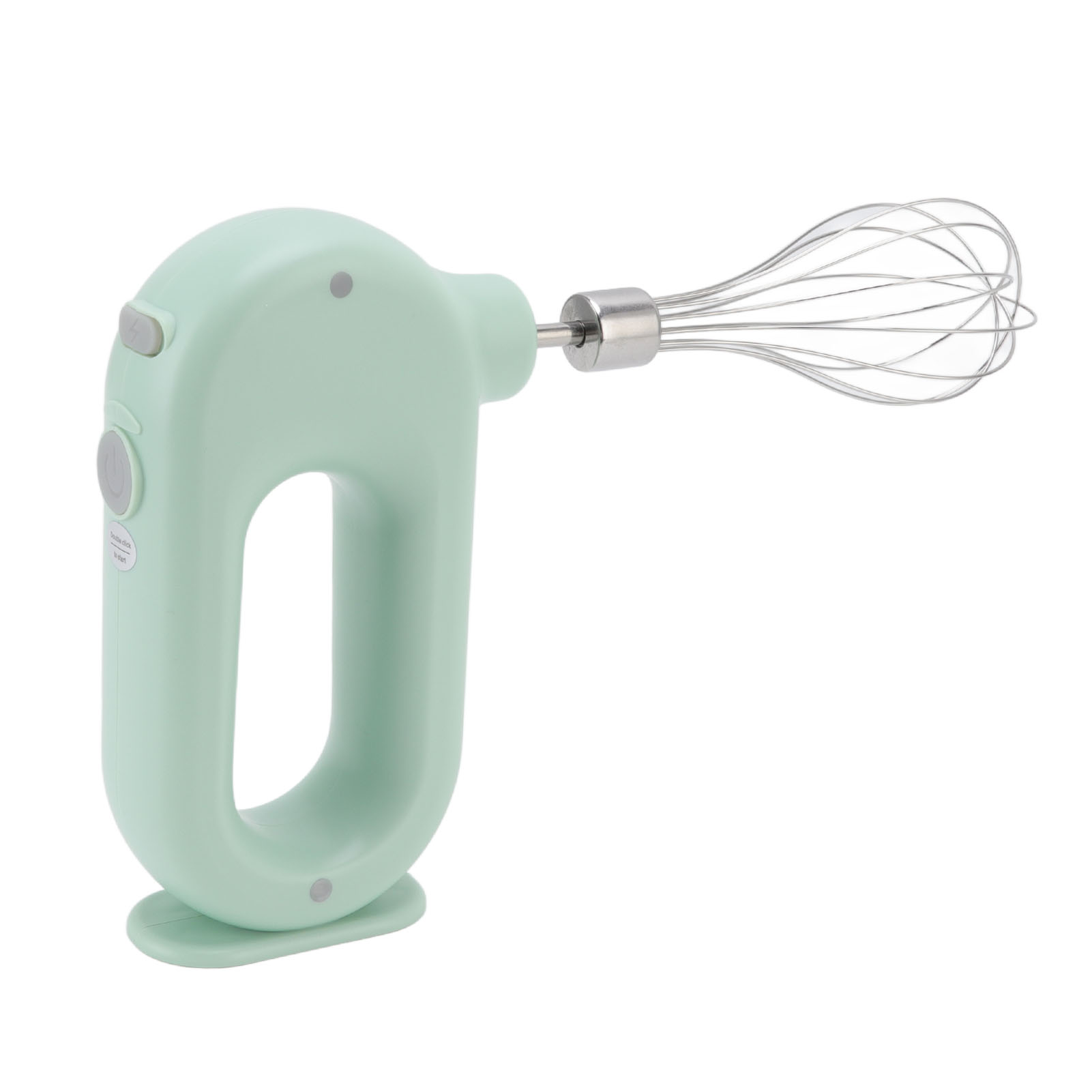 Elektrischer Handmixer Mit 3 Geschwindigkeitsstufen, Rutschfester Griff, Tragbarer Milchaufschäumer, 5 V, 20 W, Grün