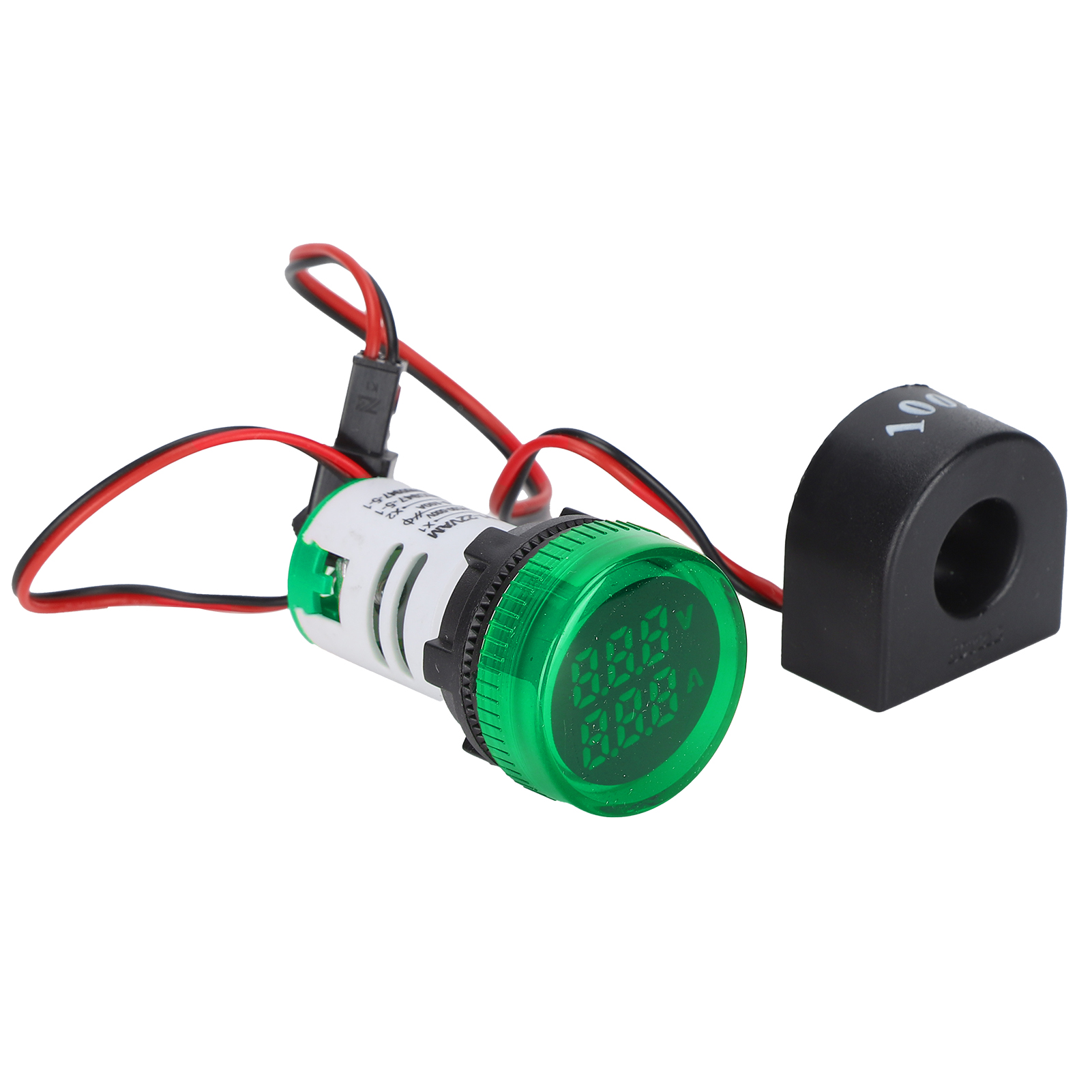 Stromsignalanzeige Universal 2-anzeige Rundlampe 60500v Ac Ad101-22vamgrün