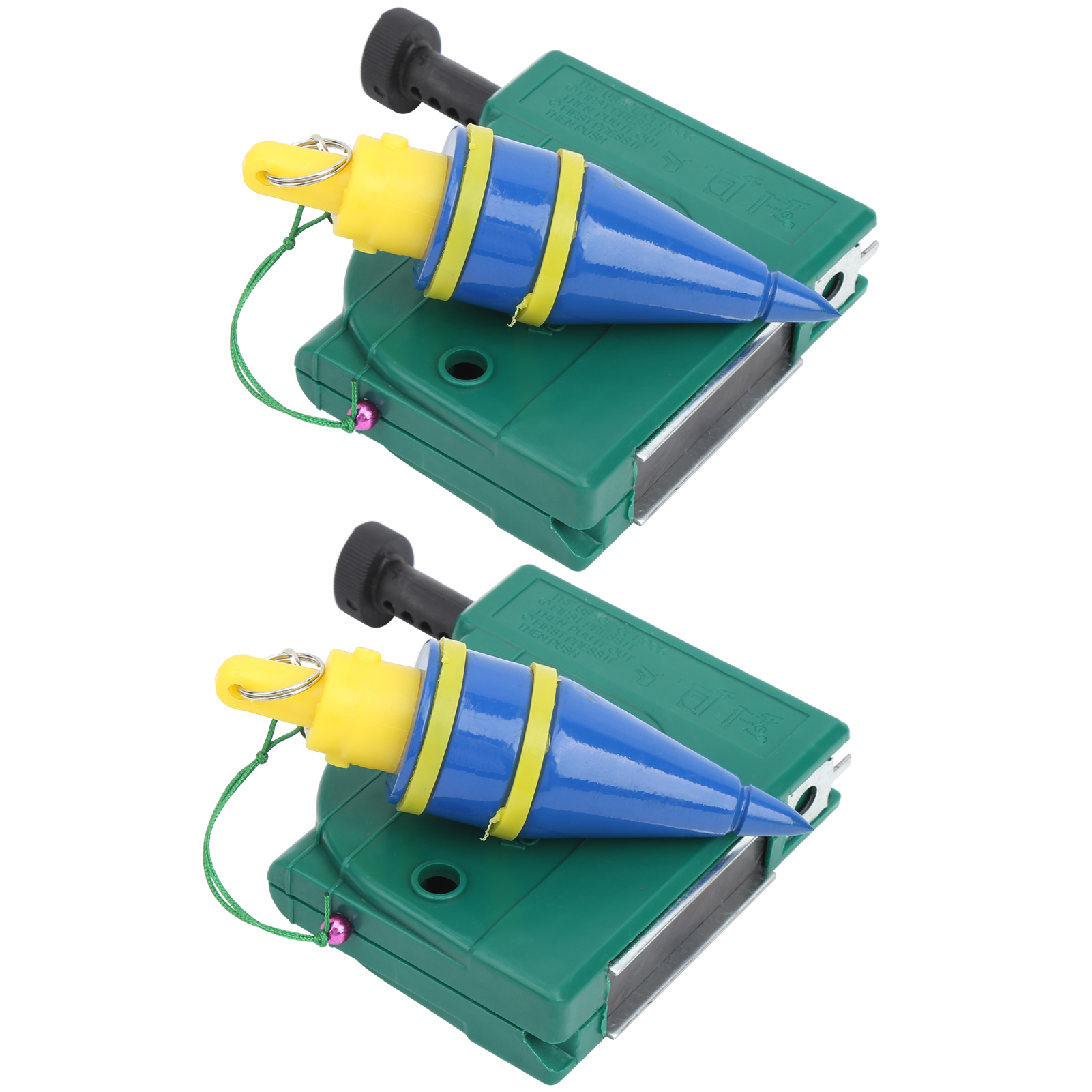 2 Stück Magnetdraht-hammer-lot, 3 Meter, Aus Legiertem Stahl, Vertikales Messwerkzeug