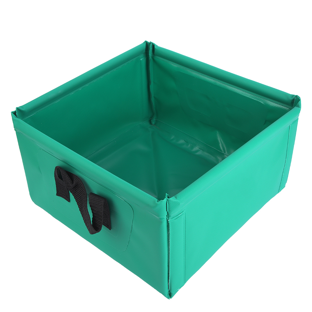 Tragbarer, Faltbarer Und Wasserdichter Pvc-eimer Mit Großem Fassungsvermögen Für Den Außenbereich – Ideal Für Reisen, Camping Und Picknicks