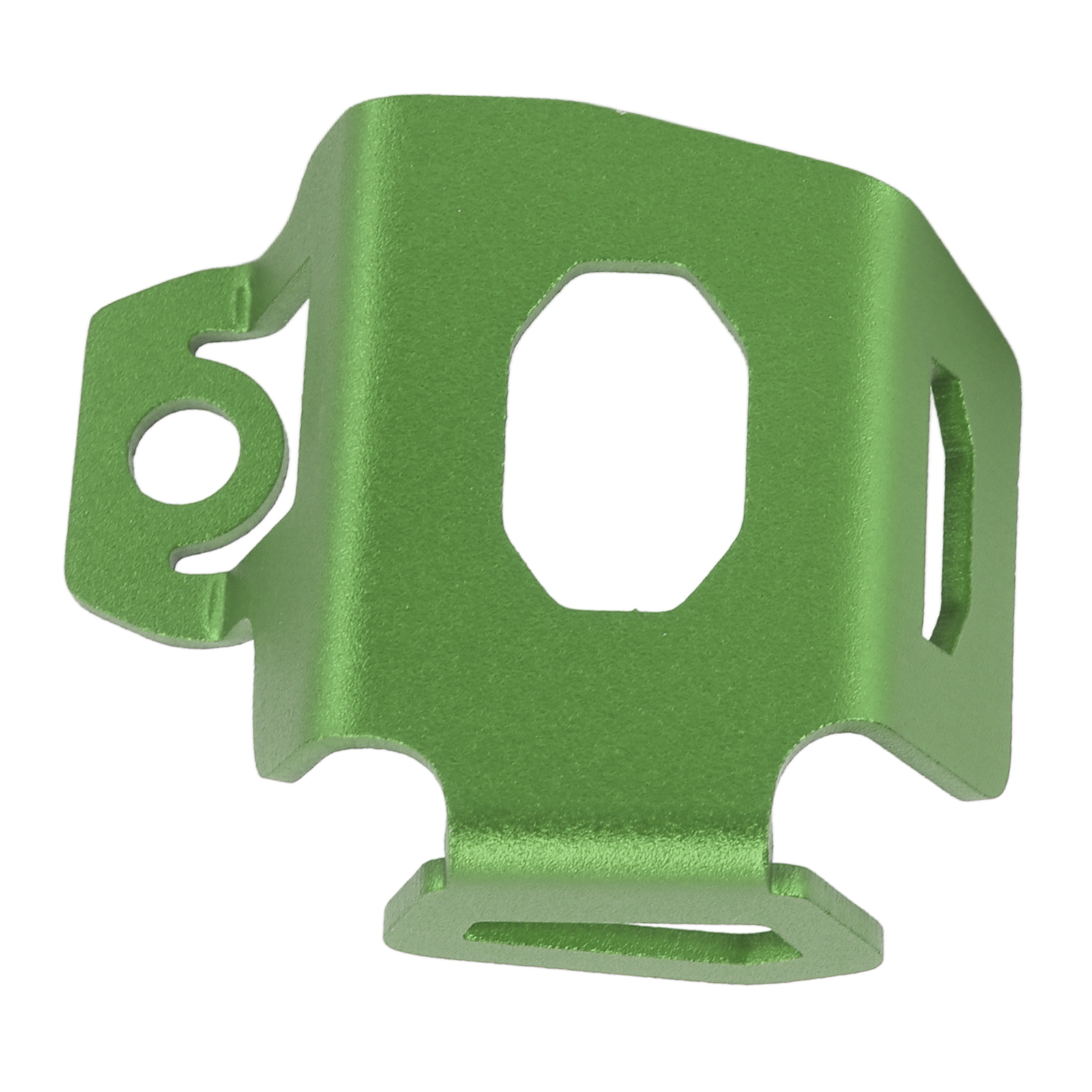 Schutz Für Den Bremsflüssigkeitsbehälter Hinten Am Motorrad, Abdeckung Aus Aluminiumlegierung, Ersatzteil Kompatibel Mit Ninja 250 300 400 650, Grün Getönt.