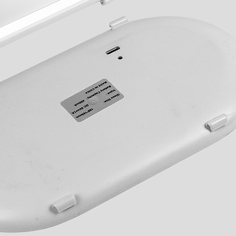 Sonnenblende Fürs Auto Mit Led-beleuchtetem Spiegel, Touch-schalter, Hd-glas, Universellem Kosmetikspiegel, Hellgrau