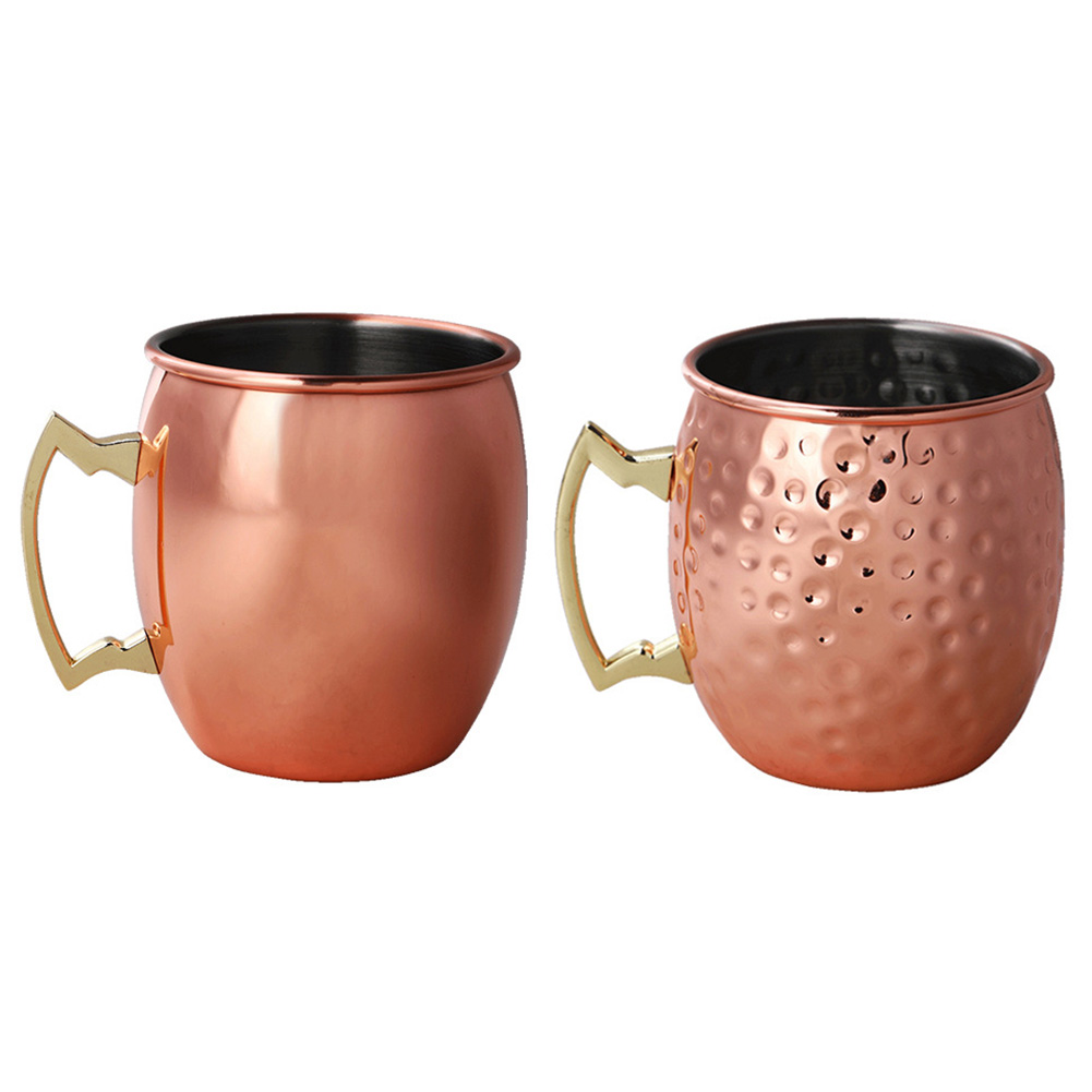 550-ml-kupferbecher Für Moscow Mule, Bierkrug, Kaffeebecher, Küchen- Und Barglas