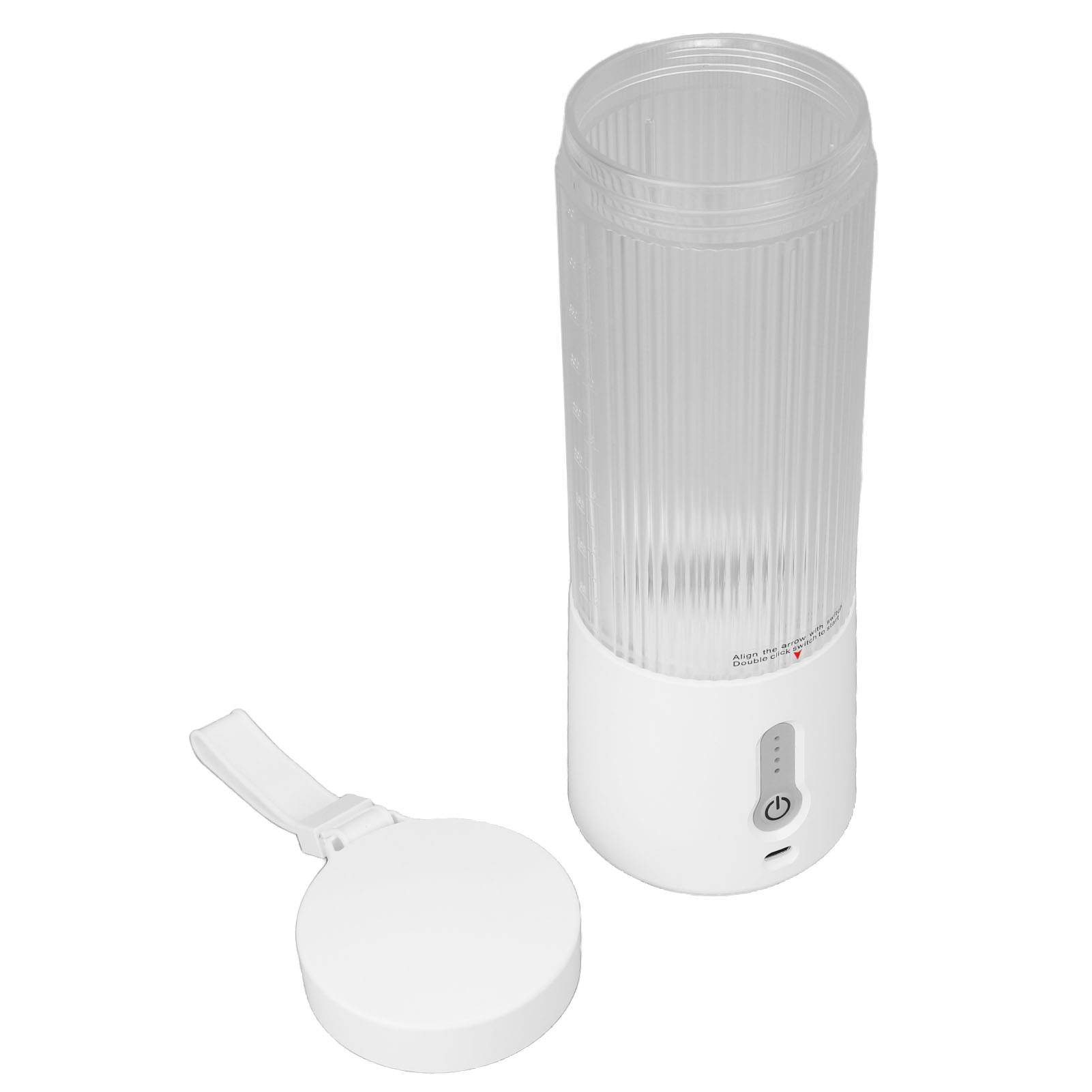 Elektrischer Entsafterbecher, 450 Ml, 4000 Mah Akku, Usb-ladefunktion, Tragbarer Elektrischer Entsafterbecher Für Reisen, Camping Und Büro