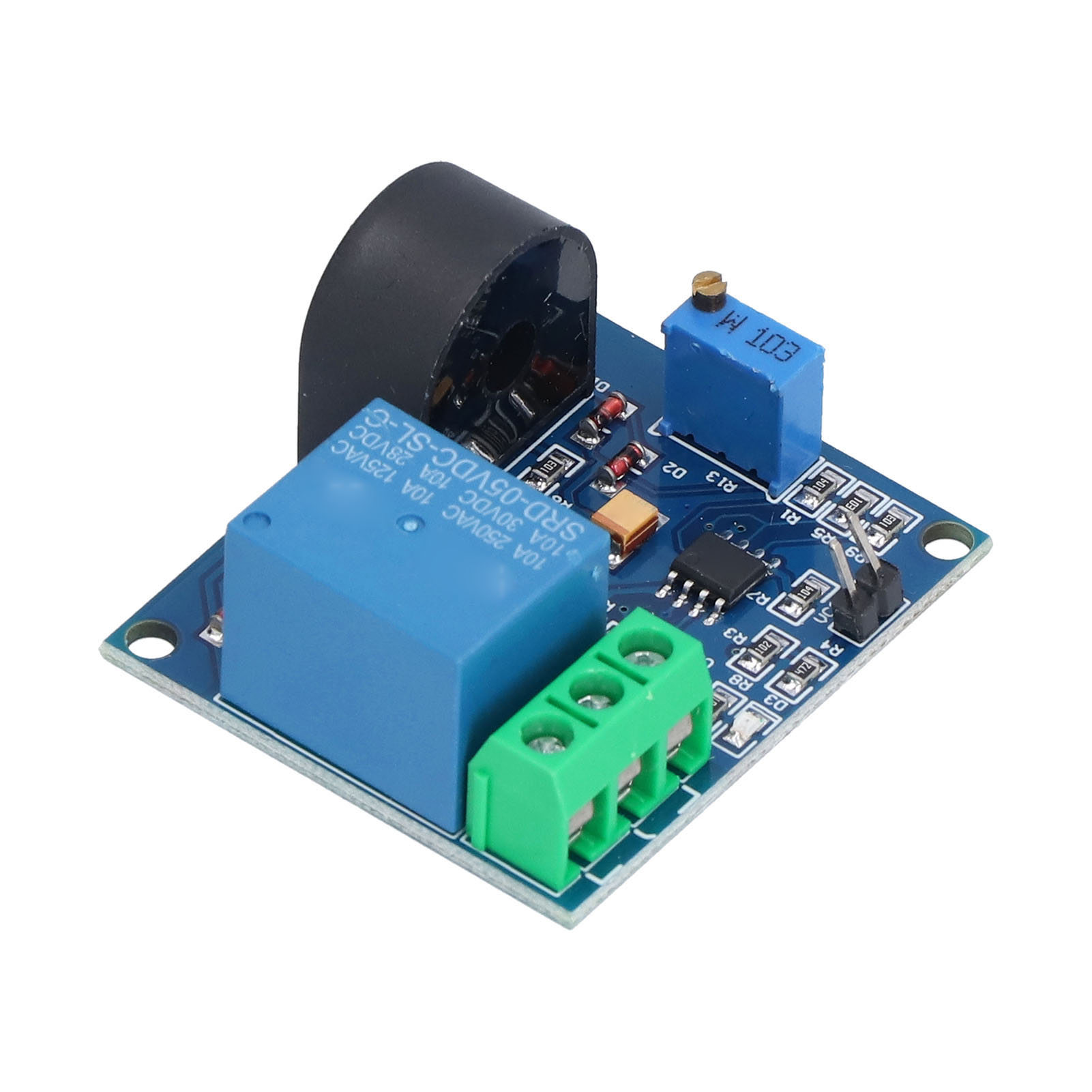 Relaismodul Mit 5a Überstromschutz, 3-port-steuerschalter, Signalausgang, Niederspannungsschaltplatine