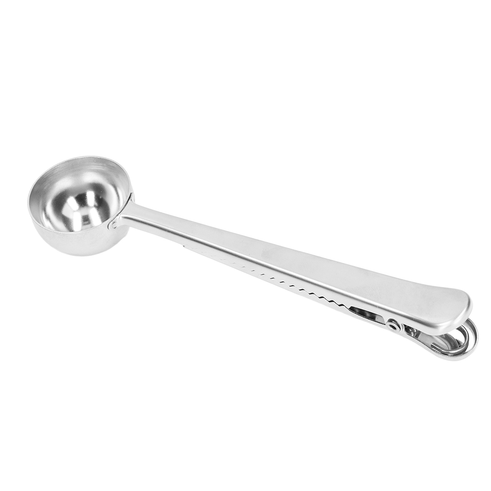 Kaffeelöffel Aus Lebensmittelechtem Edelstahl, Spülmaschinenfest, 2-in-1-verschlussfunktion, Ideal Für Küche Und Gastronomie