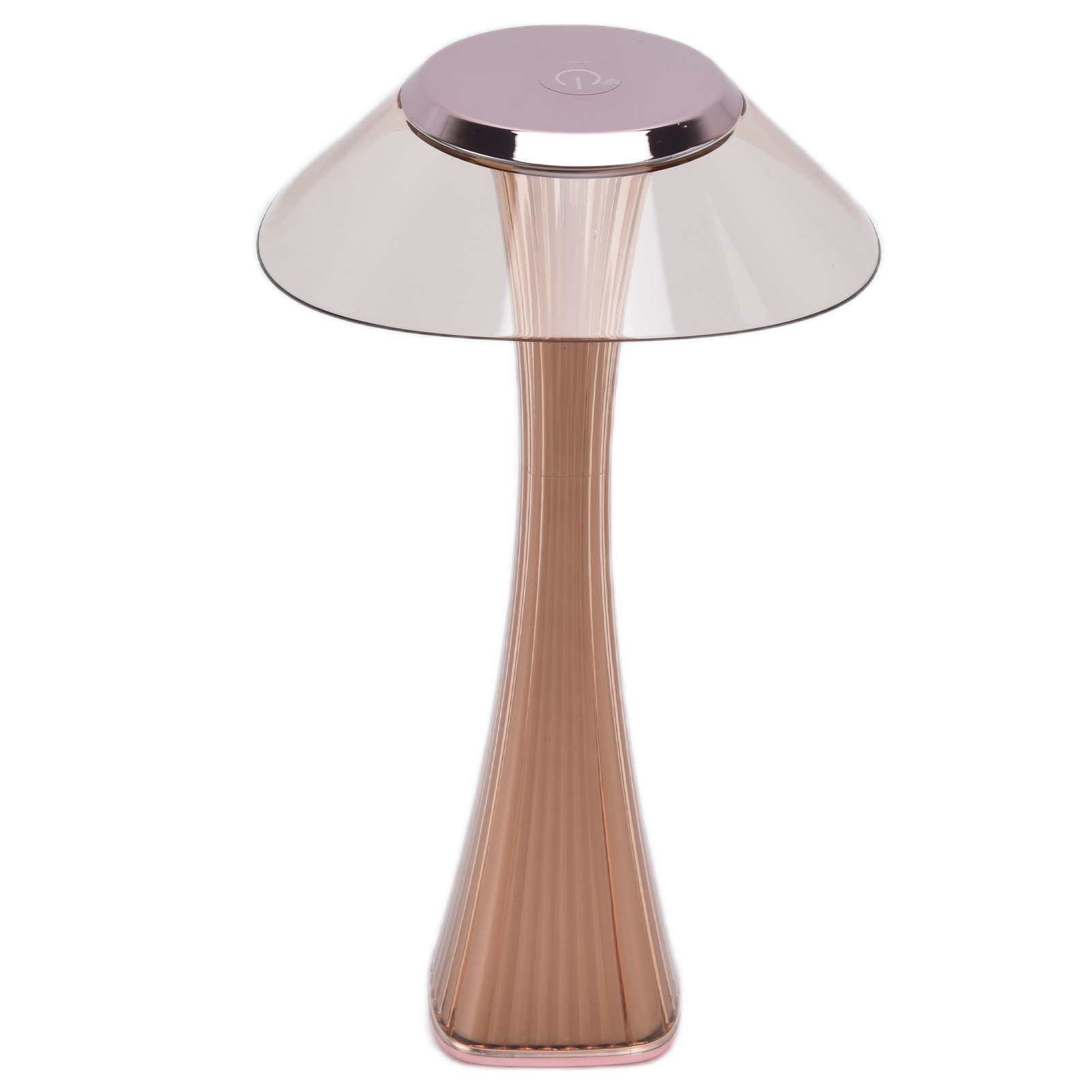 Kleine Led-tischleuchte Für Den Taillenbereich, Sanft Dimmbar, Leselampe, Touch-funktion, Usb-ladefunktion, Dekoratives Licht, Roségold 2784384