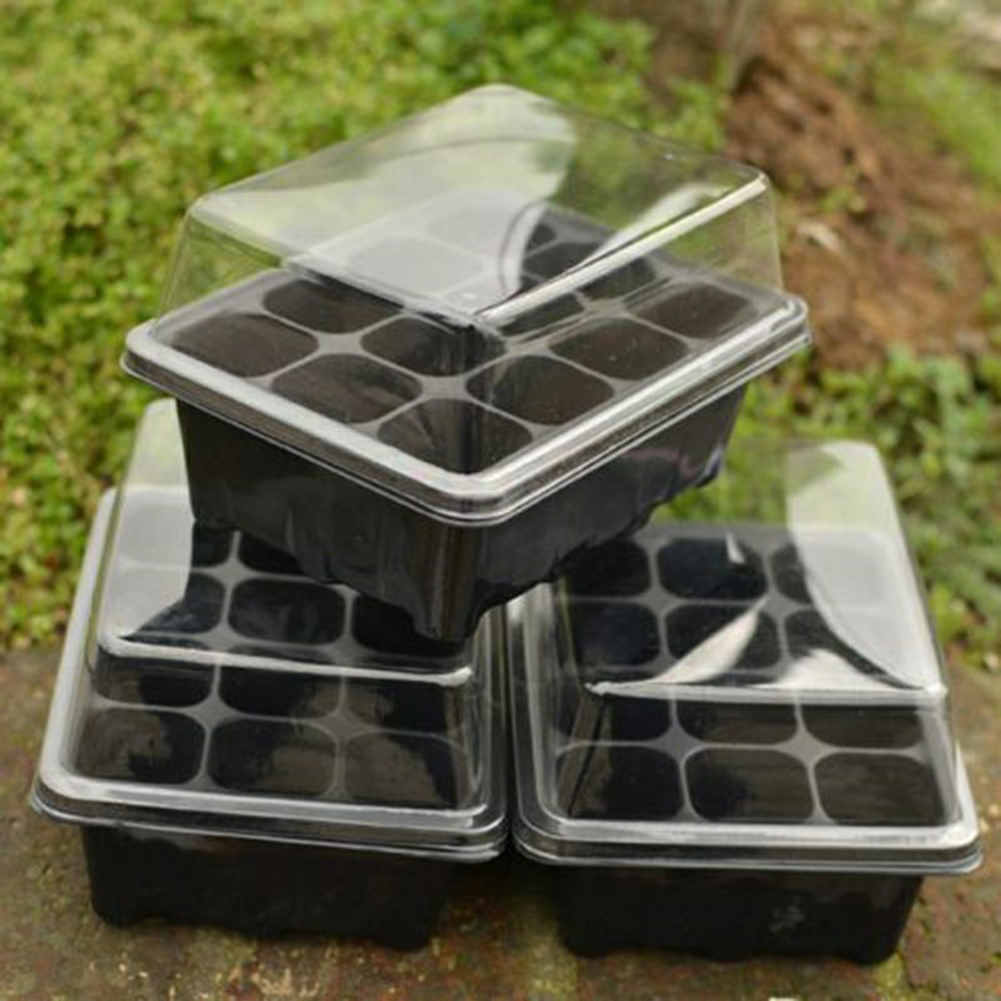 Anzuchtset Mit 12 Zellen, Anzuchtschalen Für Gartenbau, Pflanzenvermehrung Und Bonsai-anzucht