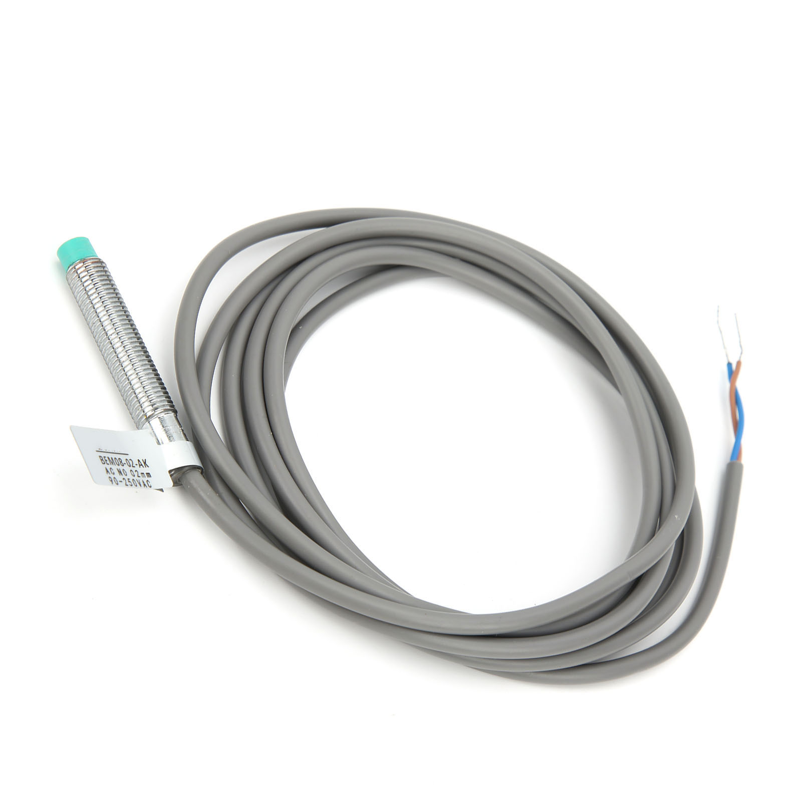 Berm Näherungsschalter, 2-draht, Normalerweise Offener Zylindrischer Sensor Bem08-02-ak, 90–250 V Ac