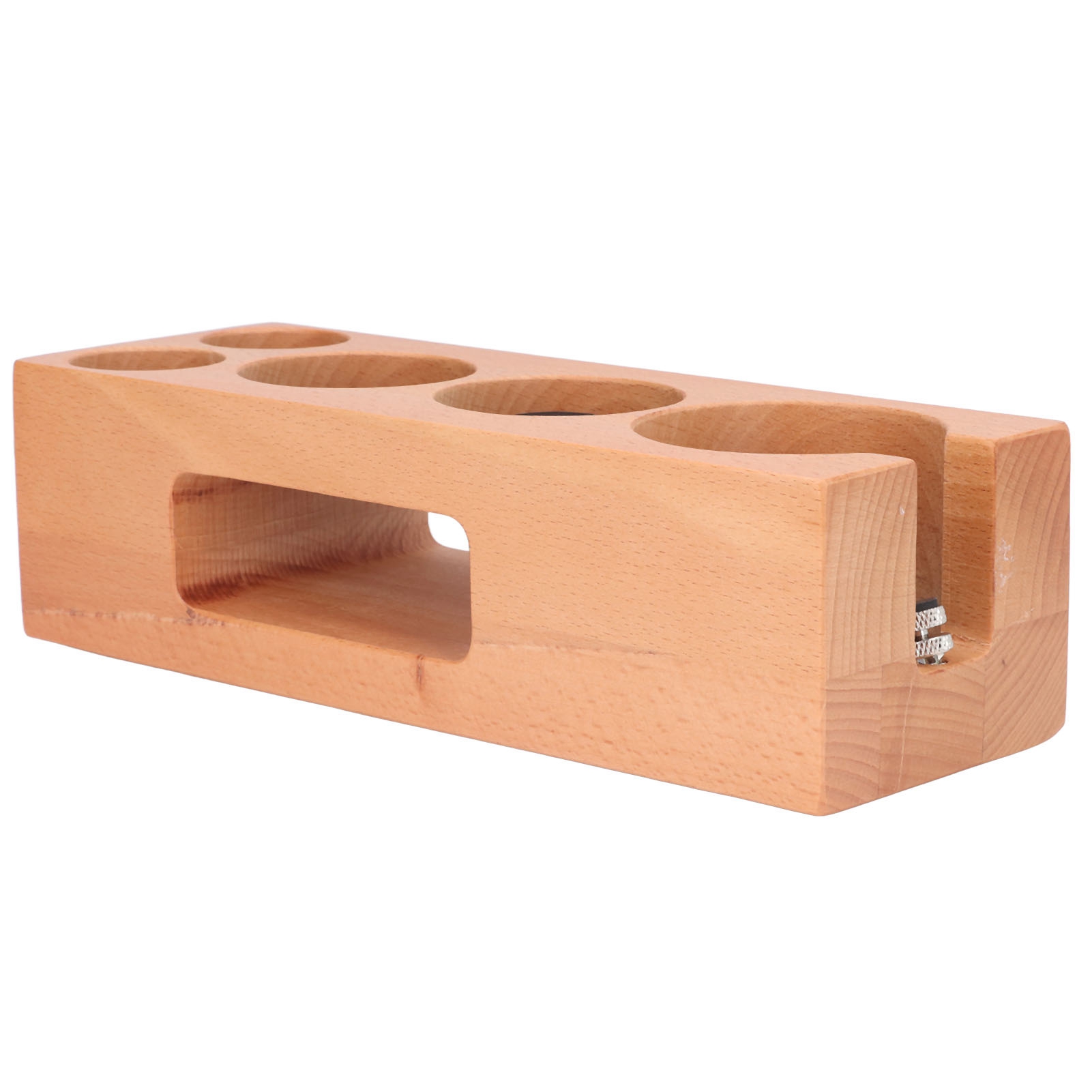 Multifunktionaler Tamperhalter Aus Holz Für Kaffeefilter An 5,8 Cm (2,3 Zoll) Kaffeemaschinen – Griffhalter