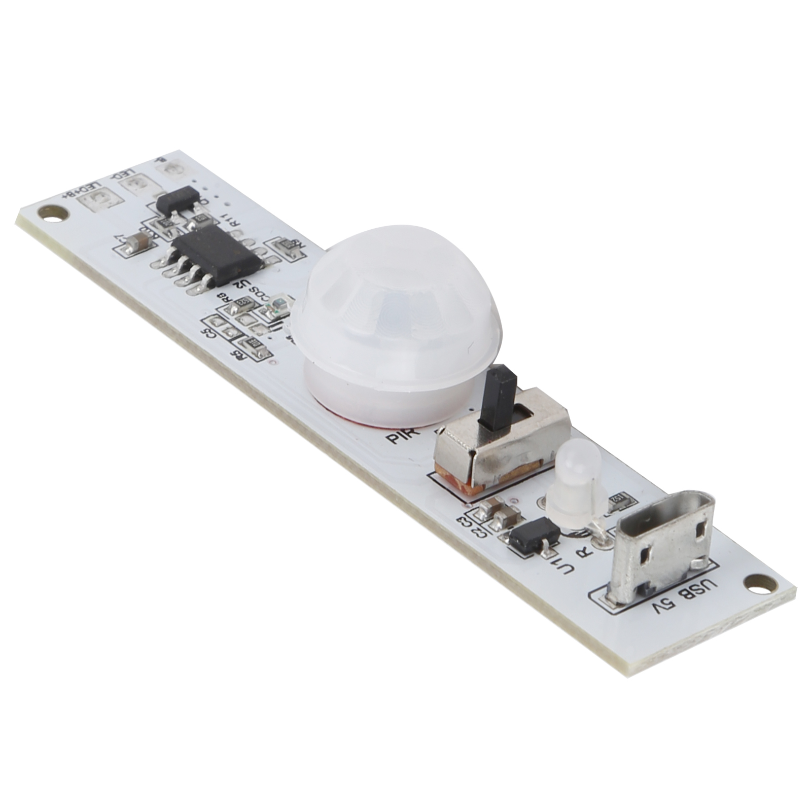 Infrarot-sensor-schaltmodul, Abs-usb-aufladbare Leiterplatte Für Kleiderschrank Und Küche, Dc 5 V