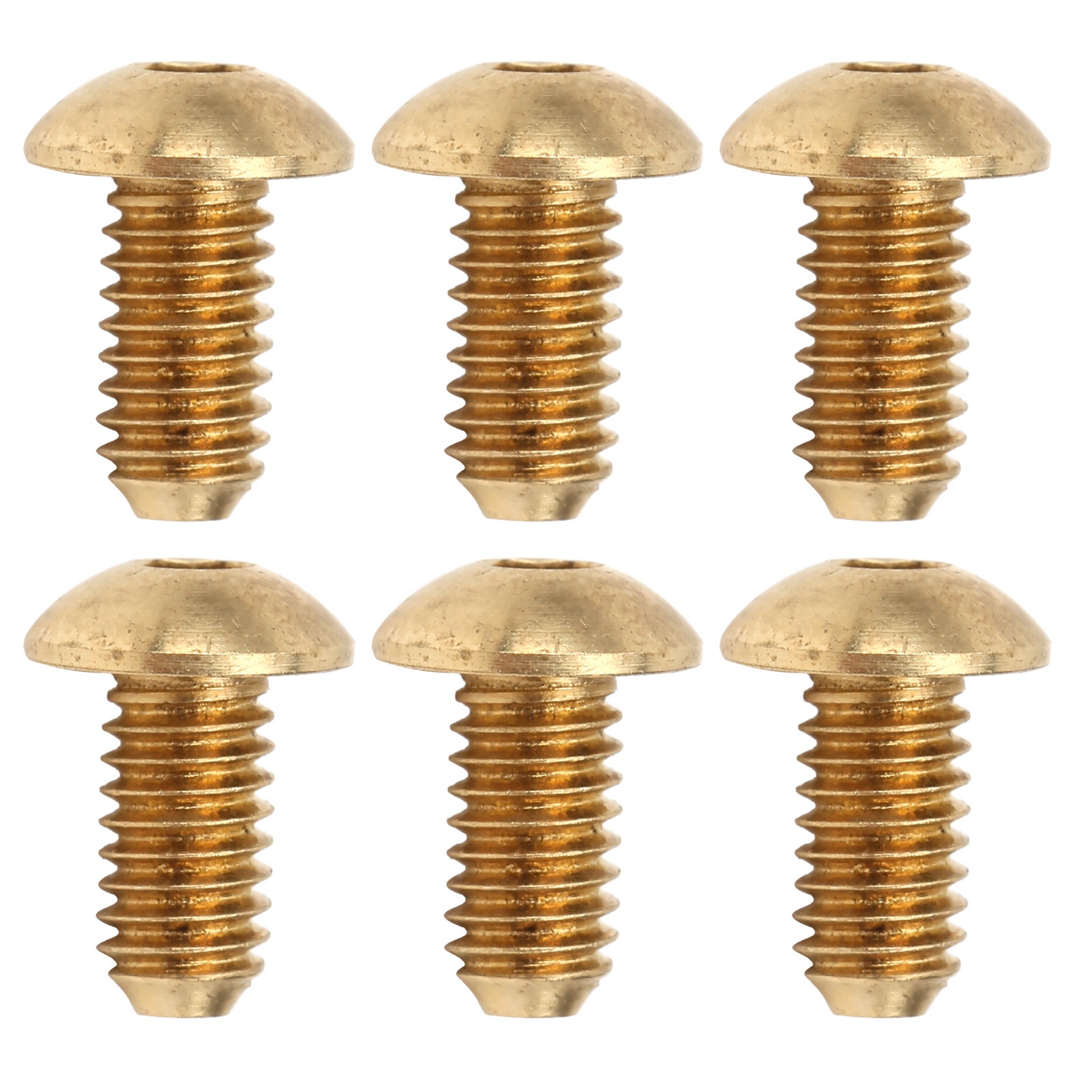 50 Stück Innensechskantschrauben Mit Halbrundem Kopf Aus Reinem Kupfer, Befestigungsmaterial M4 X 8 Mm