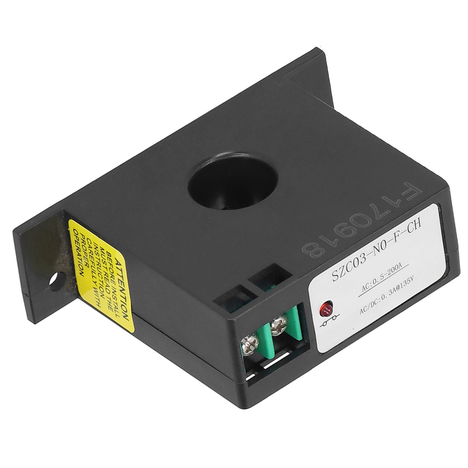 Szc03-no-f-ch 0,5–200 A Wechselstrom-messschalter Mit Eigenstromversorgung Und Gegeninduktivitätsschalter