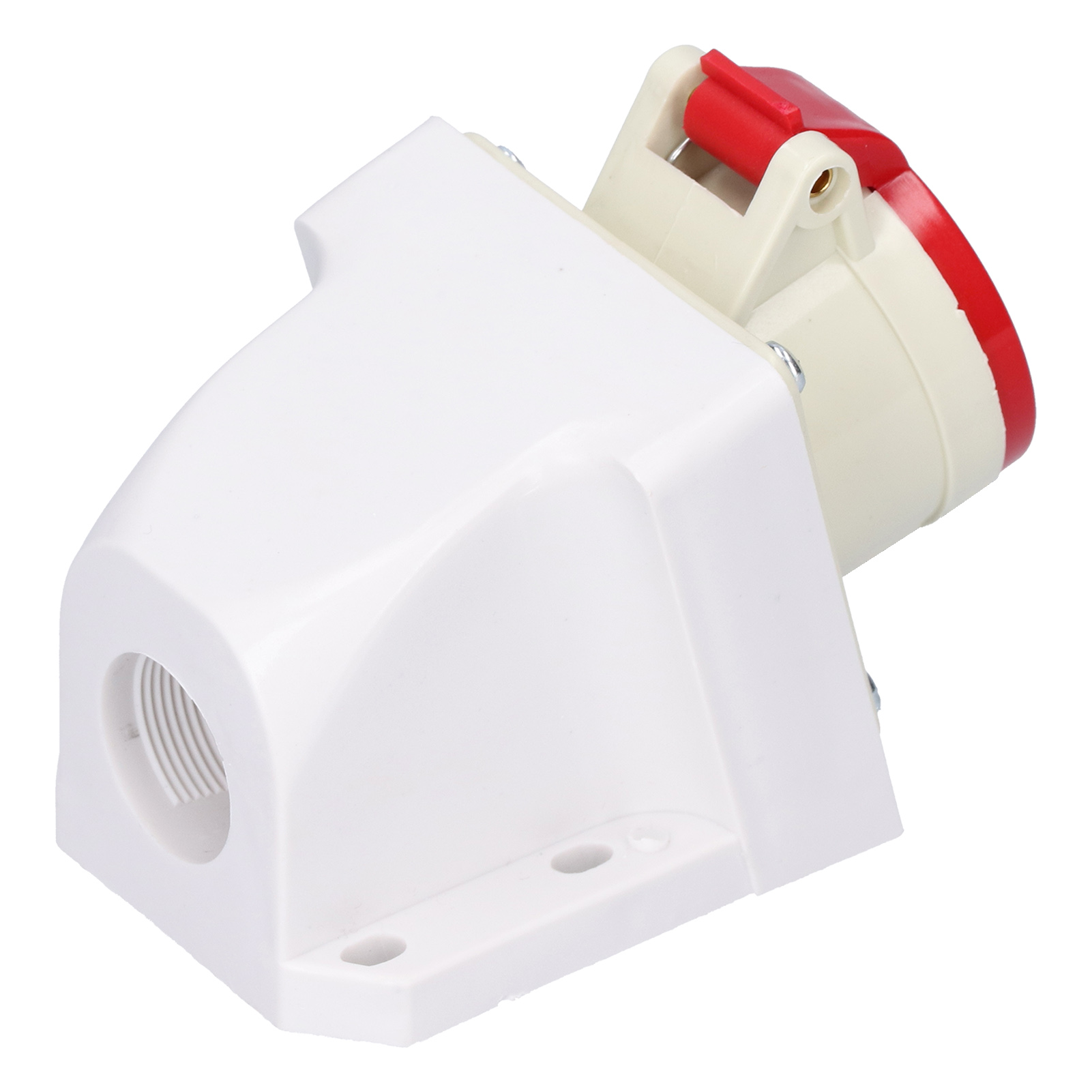 Stück 4-polige Industriesteckdose, 3-phasiger Fester Luftfahrtstromanschluss, 380 V/415 V, 16 A, 3p+e, Ip44