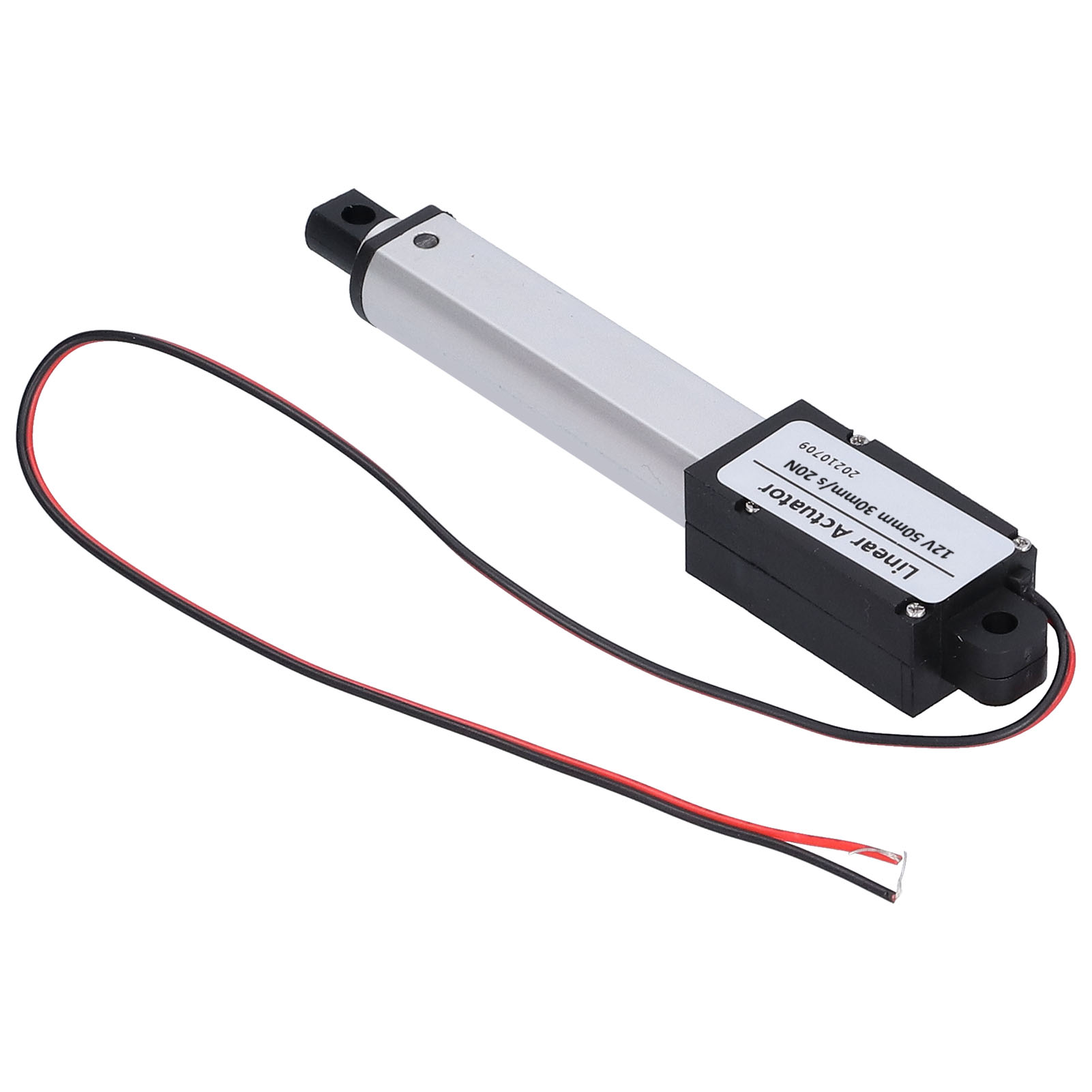 Linearantrieb 50 Mm Hub, 12 V Dc, Geräuscharm, Interner Endschalter, Mini-linearantrieb Für Automobilindustrie, Industrie, 15 Mm/s – 50 N
