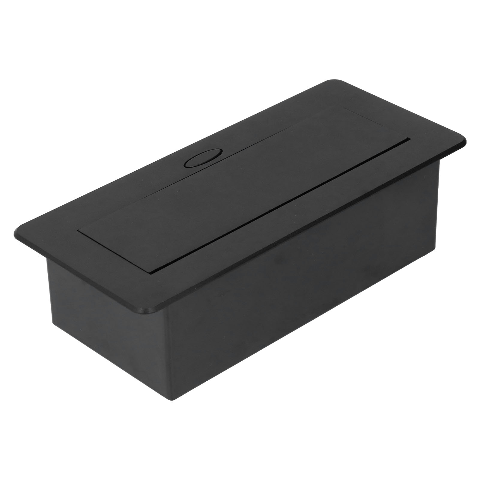 Tischsteckdose Mit Integrierter Stromversorgung Und Zwei Usb-anschlüssen Zum Laden (us-standard, 250 V, 10 A)