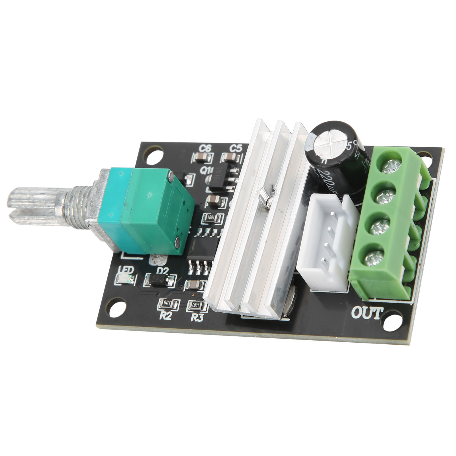 Drehzahlregelungsmodul Für Gleichstrommotoren, Pwm-einstellbarer Schalter (cw/ccw), Controller-treiber, Dc 6 V/12 V/24 V, 3 A