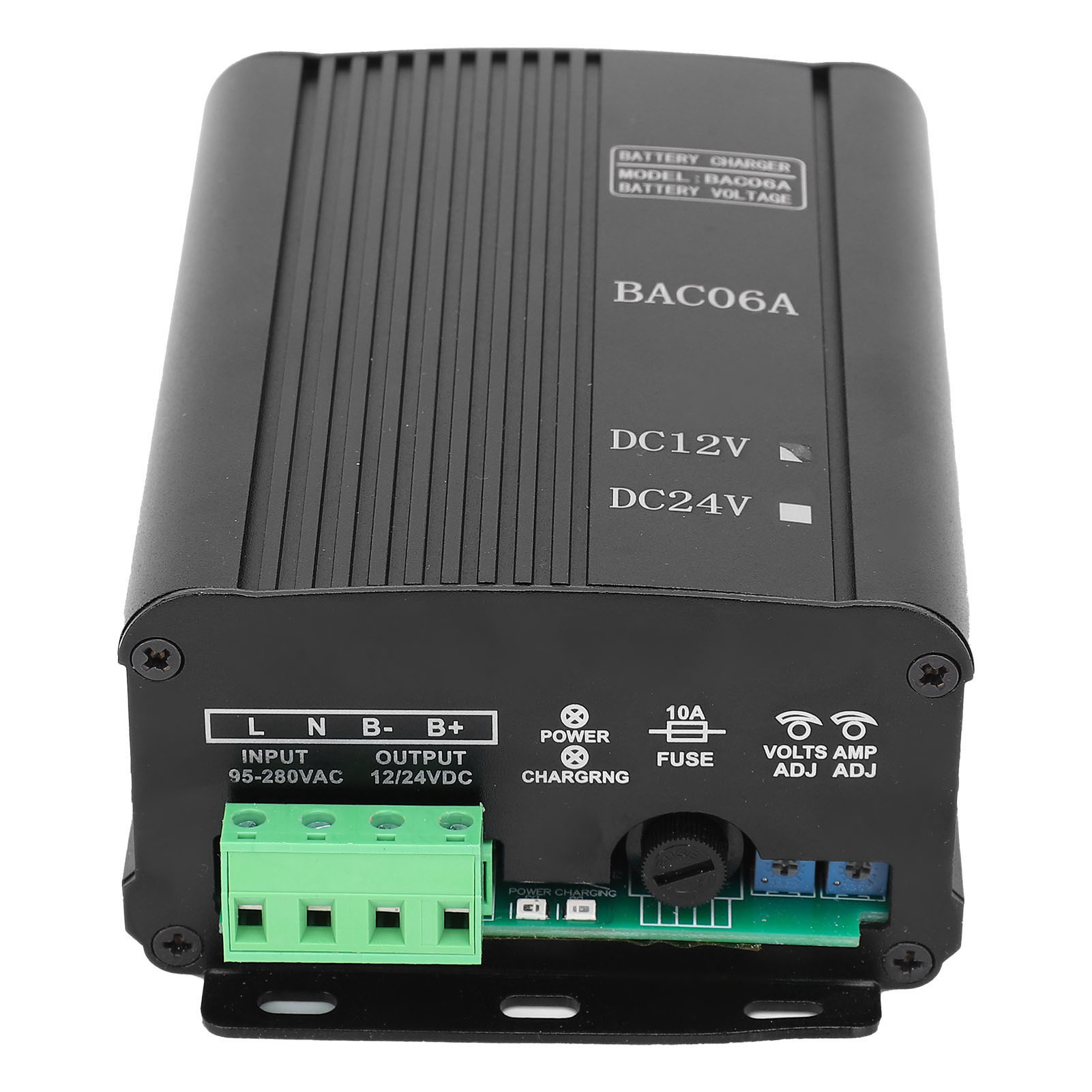Automatisches Batterieladegerät Mit Schalter, Dieselgenerator-netzteil Bac06a Ac100-240vdc12v 6a
