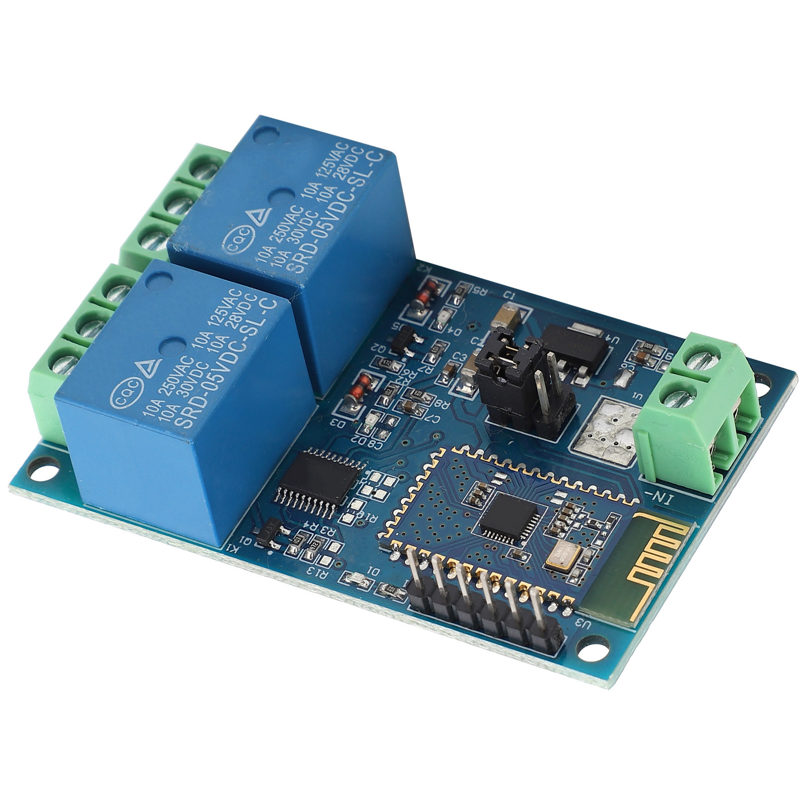 Bluetooth-relaismodul 2-wege Für Android-smartphone-app, Drahtloser Fernschalter, 5 V