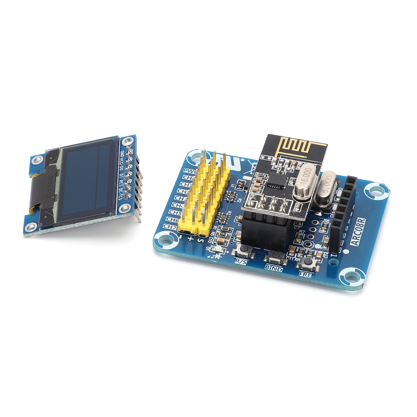 Signalempfangsmodul Für Drahtlose Fernbedienungen Mit Oled-display, Dc 5–12 V, Arc-08r