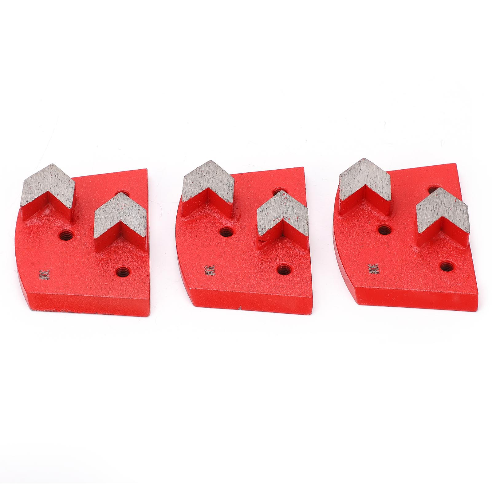 3-teiliges Diamantschleifblock-set Mit Pfeilzahnung, Geräuscharm, Steinschleifwerkzeug-zubehör