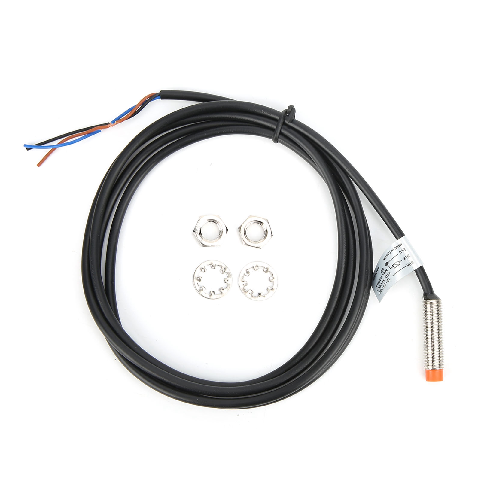 Berm Näherungsschalter, Nicht Eingebettet, 3-draht Pnp, Kein Wasserdichter Sensor, Dc 12–24 V, Pr08-2dp