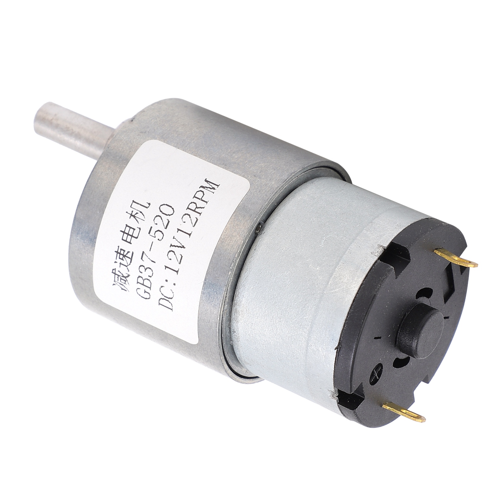 Gleichstrommotor 12v 12rpm Reduzierwelle Selbsthemmender Getriebemotor Für Fenster- Und Türöffner