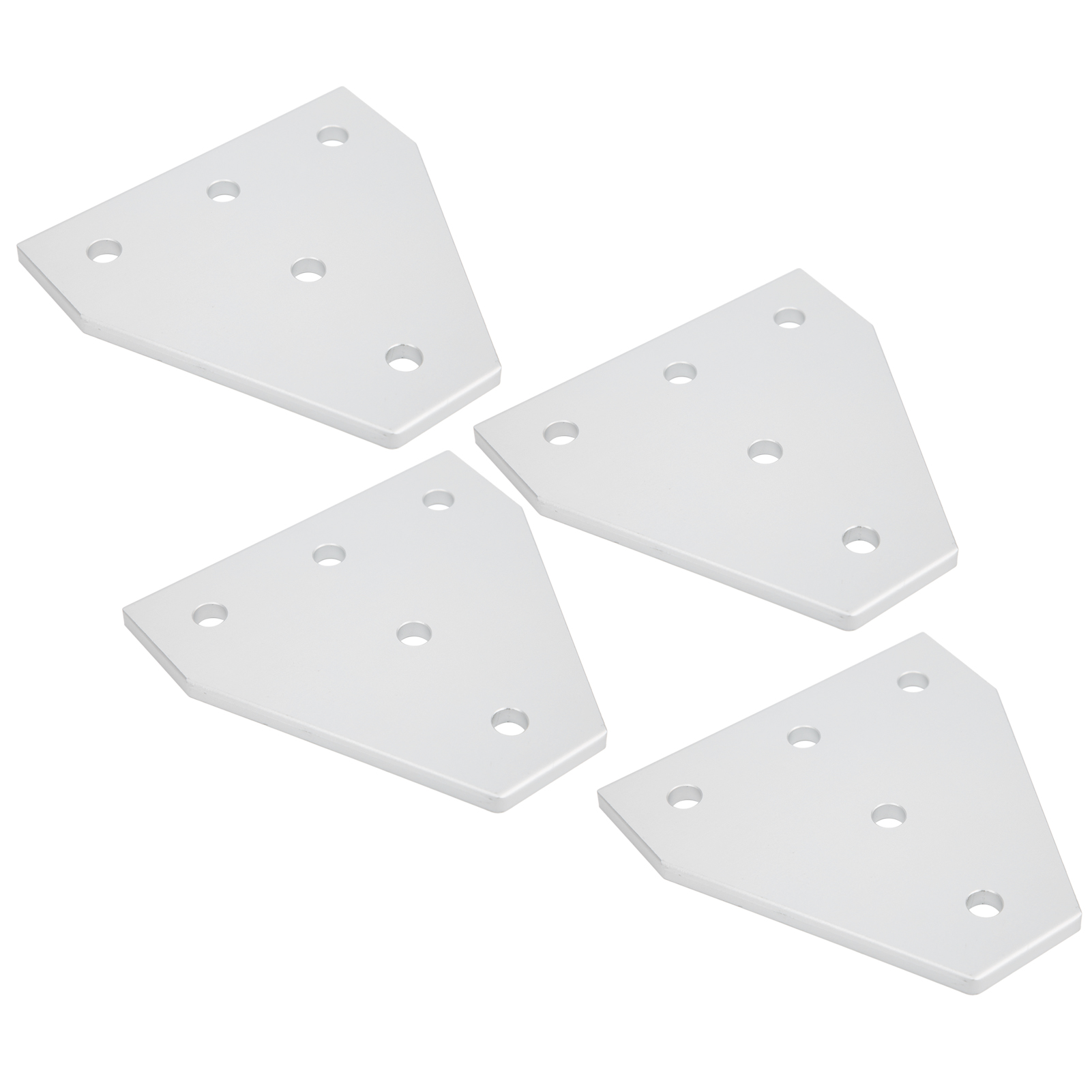 203040 T-förmige Verbindungsplatte Aus Aluminiumlegierung, 5-loch-verbindungswinkel Für Aluminiumprofile 4040t
