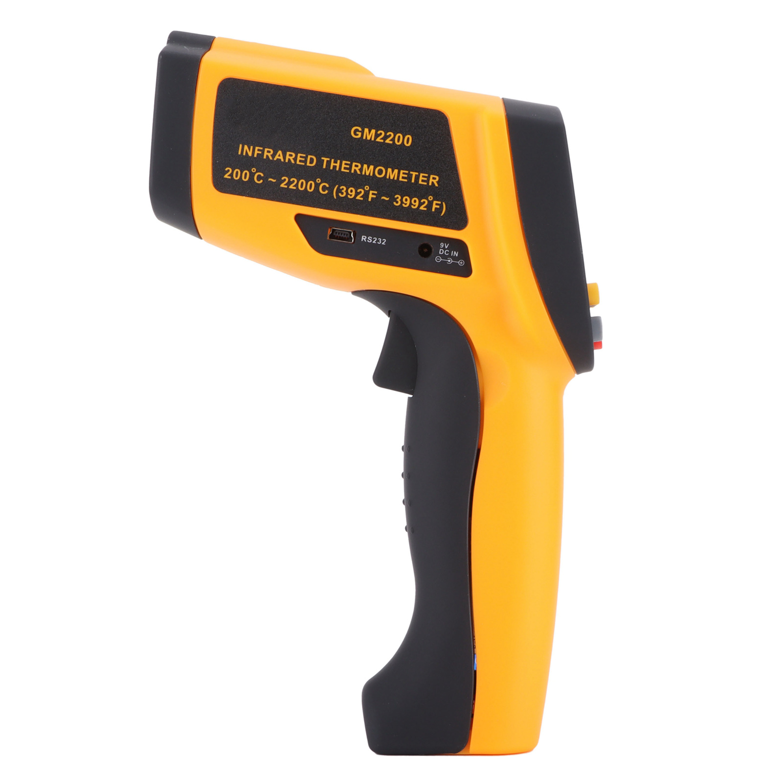 Gm2200 Infrarot-thermometer – Berührungsloses Handthermometer Zur Hochtemperaturmessung – Industrielles Temperaturmessgerät