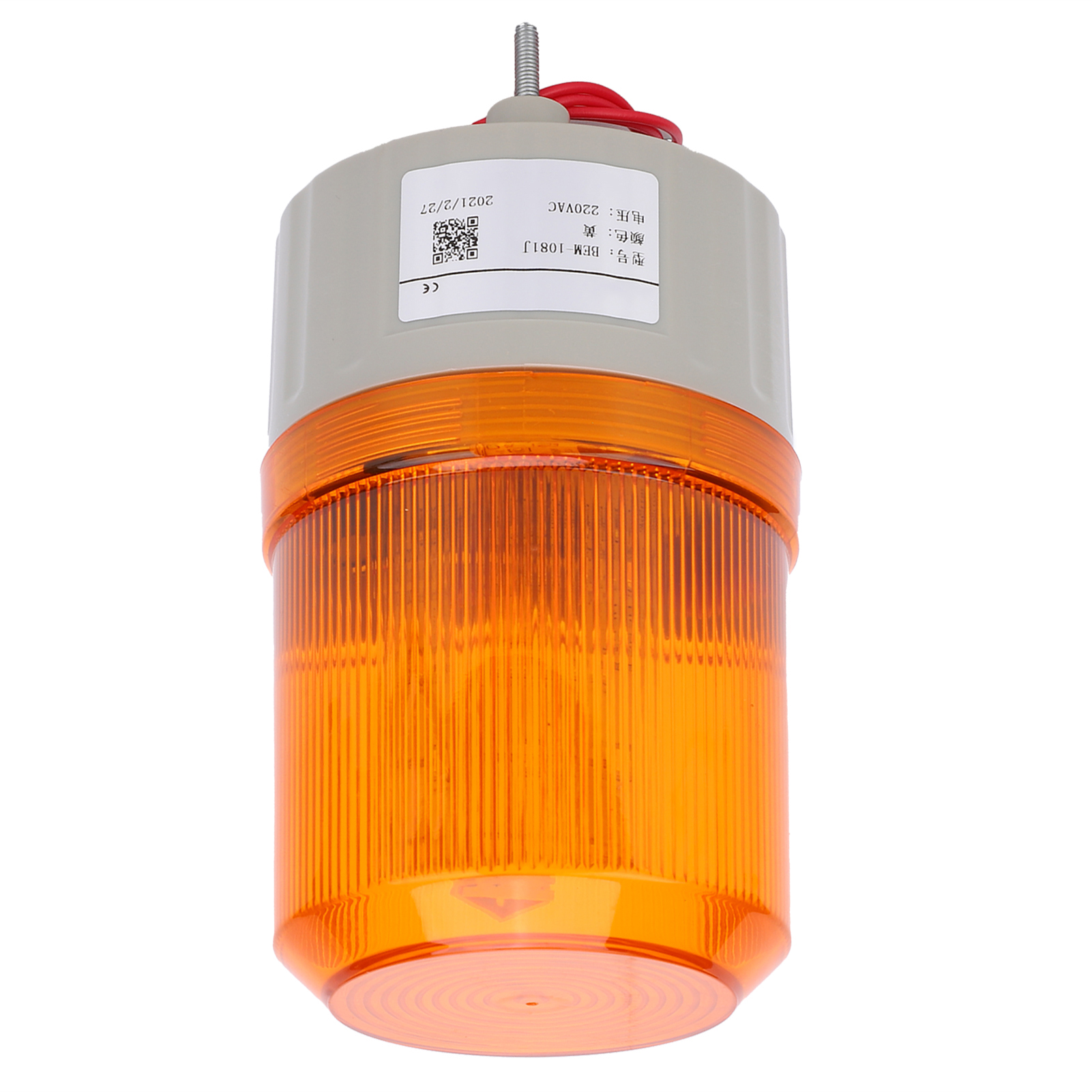 Berm-warnleuchte Mit Led-ton Und Licht, Notfallalarmlampe Bem-1081j, 220 V Ac, Gelb