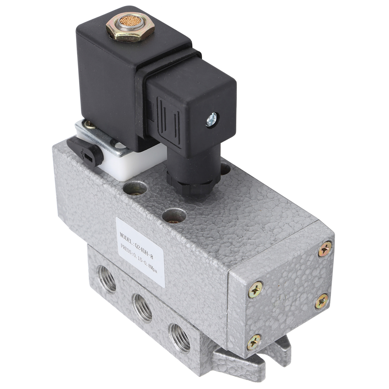Elektrisches Magnetventil G1/4 Zoll, 2-wege-vierwegeventil, Quadratisch, Einseitig, Q24dh 8ac220v