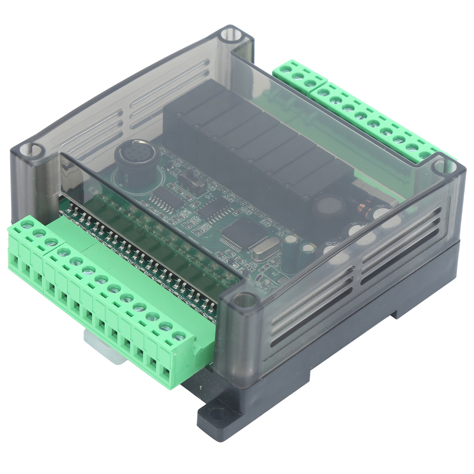 Sps-karte (speicherprogrammierbare Steuerung) Industriesteuermodul Mit Dvp-kabel 2n 1n 20mr Mit Gehäuse Und 485-kommunikation