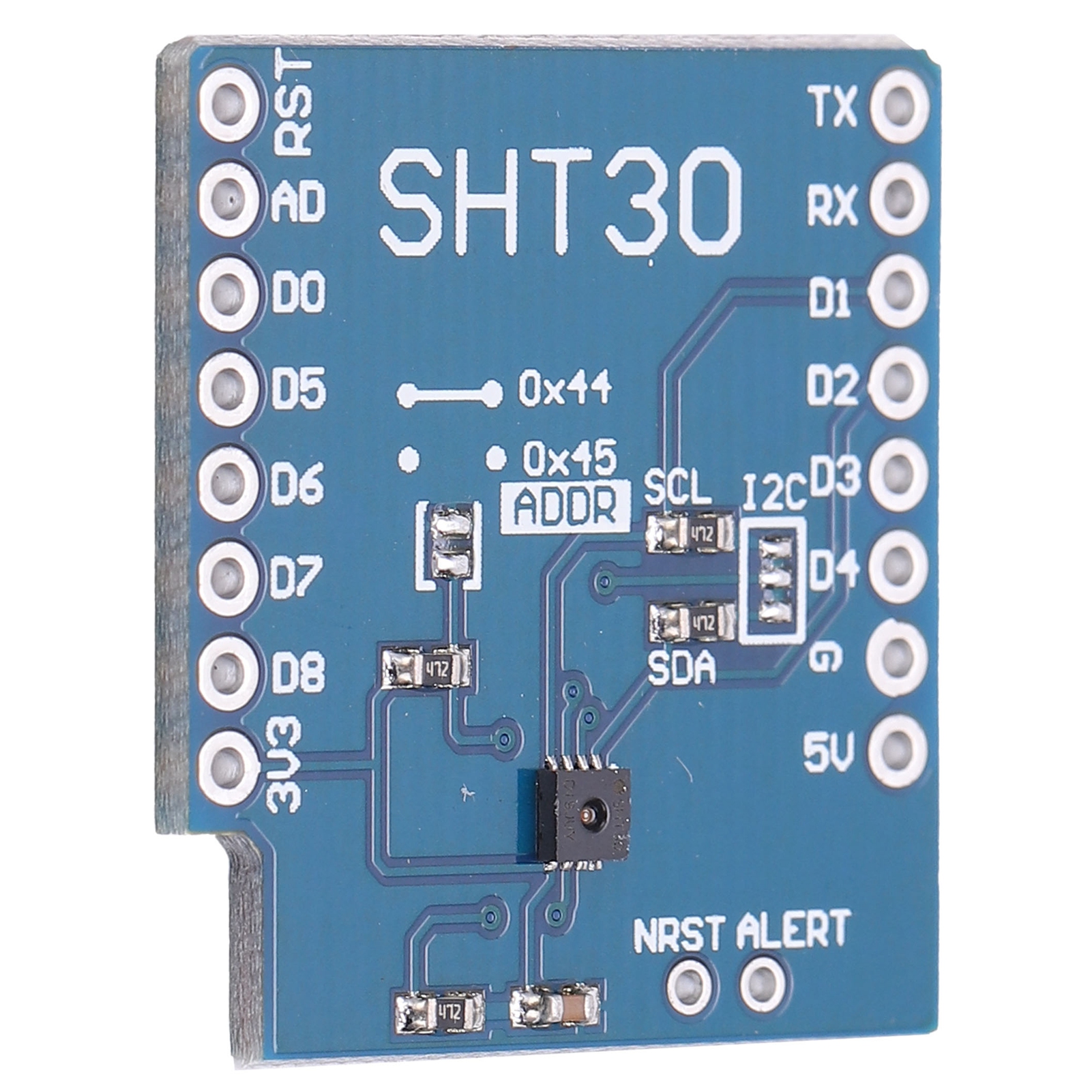 Temperatur- Und Feuchtigkeitssensormodul Mit Hoher Genauigkeit, I2c-anschluss, Elektronisches Bauteil D1 Mini Sht30