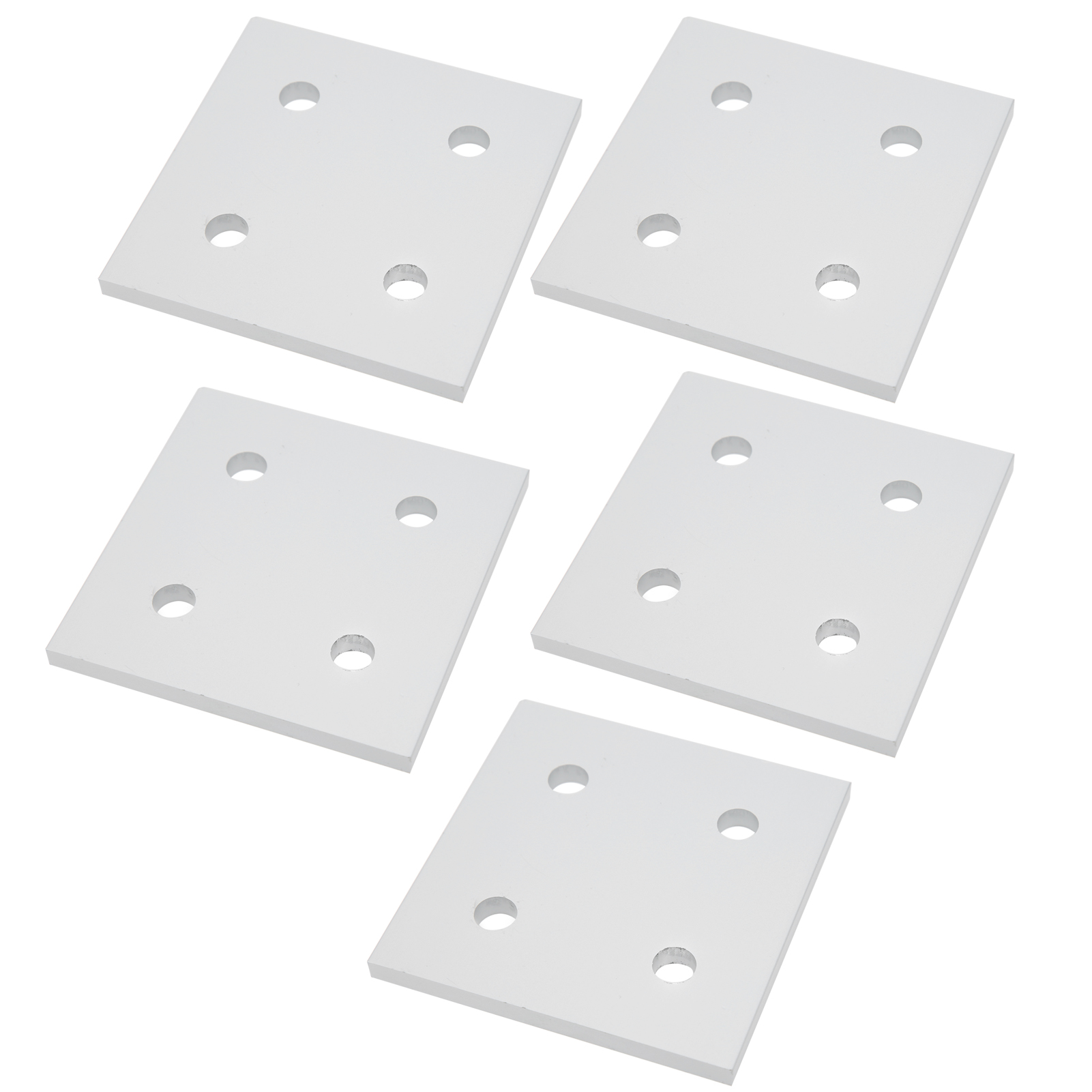 5 Stück 4-loch Vertikale Verbindungsplatte Für Aluminium-extrusionsprofile 8080