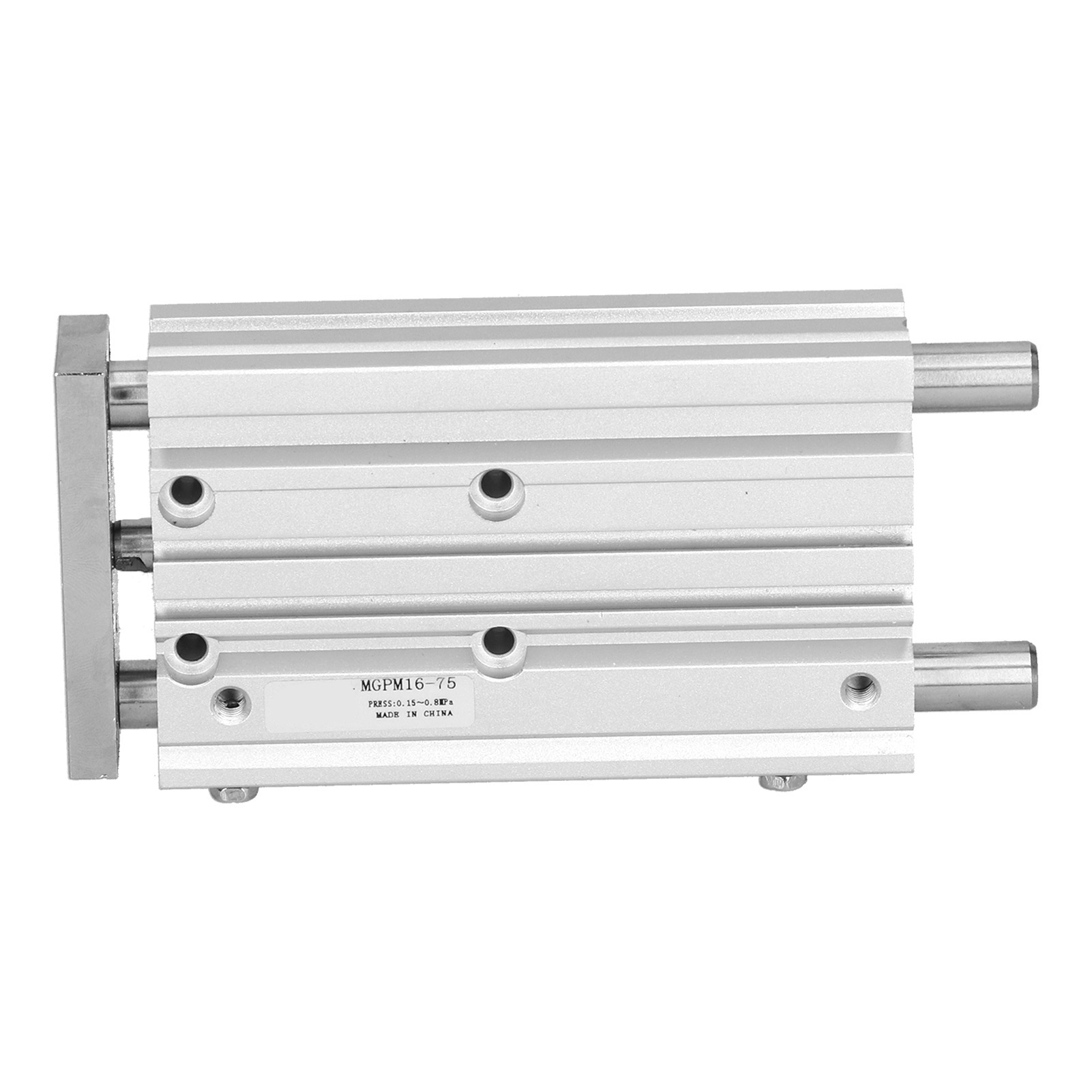 Pneumatischer Luftzylinder Mit 3 Führungsstangen Für Smc-typ Aluminiumlegierungs-hardware Mgpm16x75