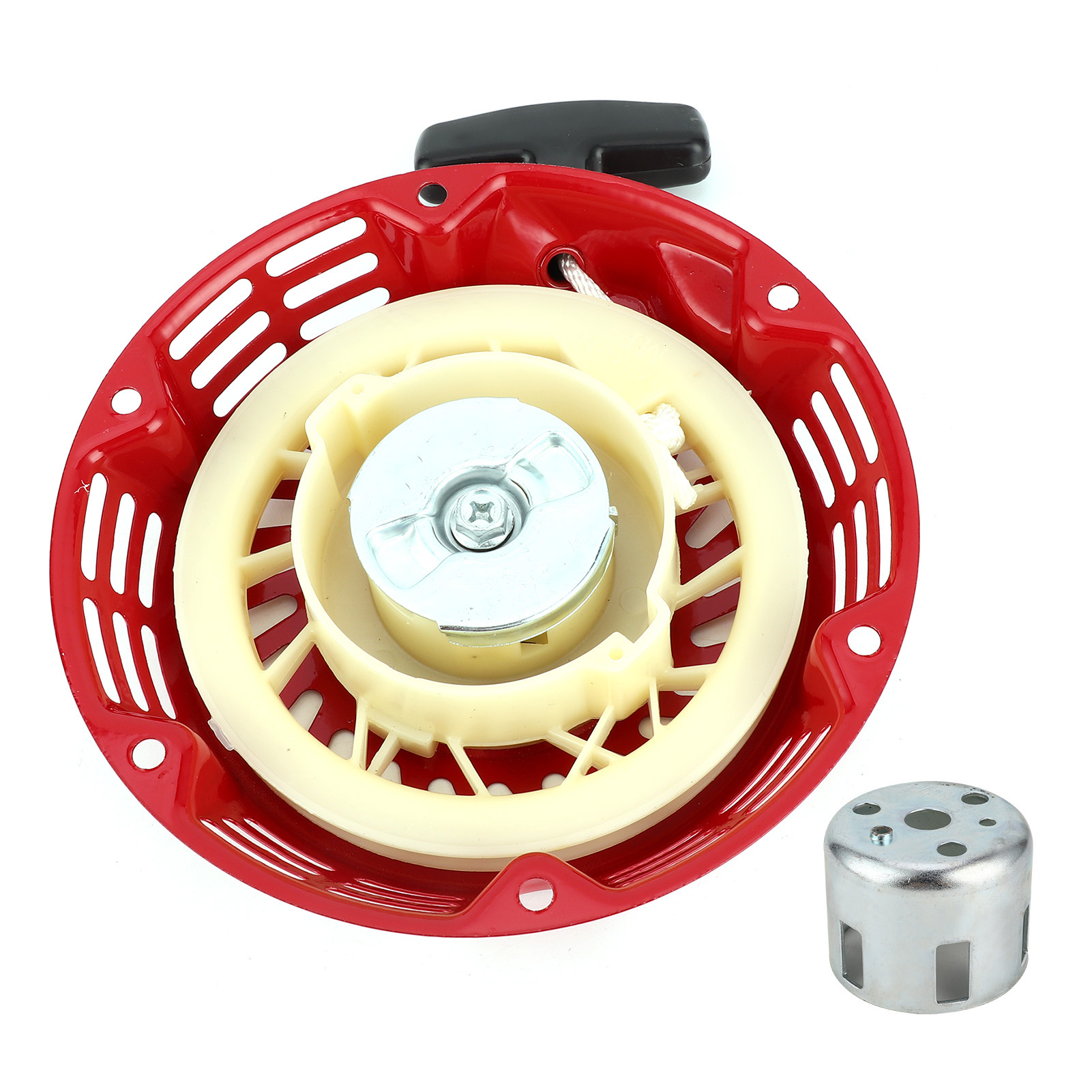 Benzinmotor Mit Seilzugstarter, 2–3 Kw, Generatorplatte Mit Trommel, 168 Mm Rückprall, Gartenbedarf