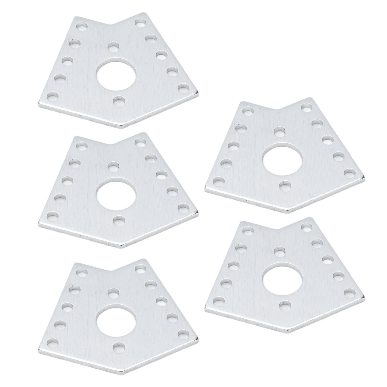 5-teilige Lochgitterplatten Aus Aluminiumlegierung Mit Lochmuster Für Roboter, Technische Ausrüstung Und Zur Verbindung Von Festen Teilen 3108-0002-0002