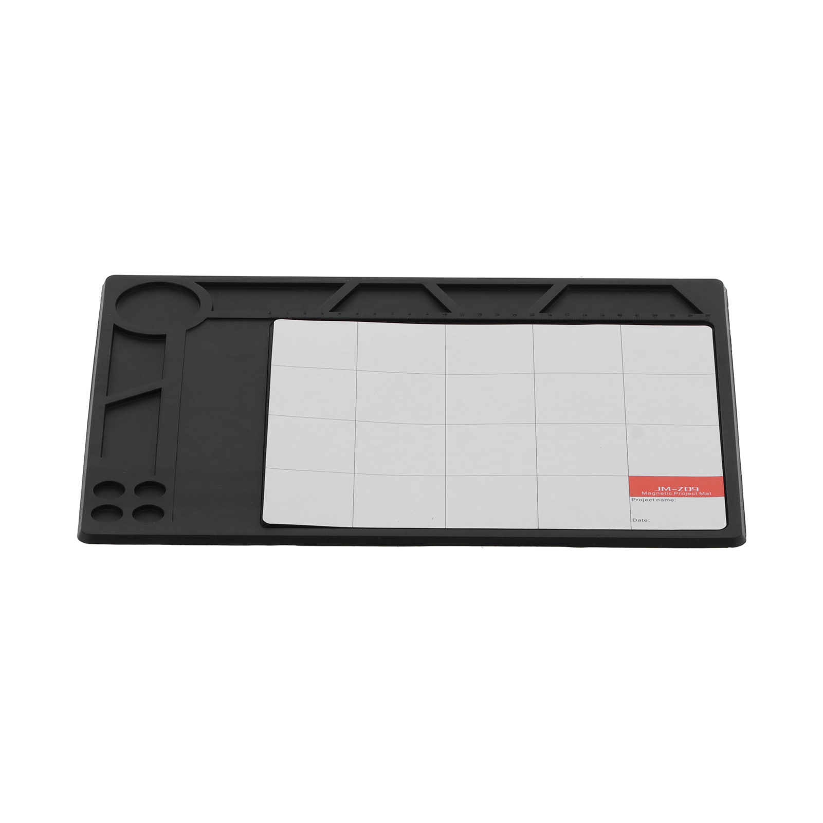Magnetische Projektmatte, Faltbare Arbeitsfläche Mit Separaten Fächern Zur Teilereparatur Jm‑z16